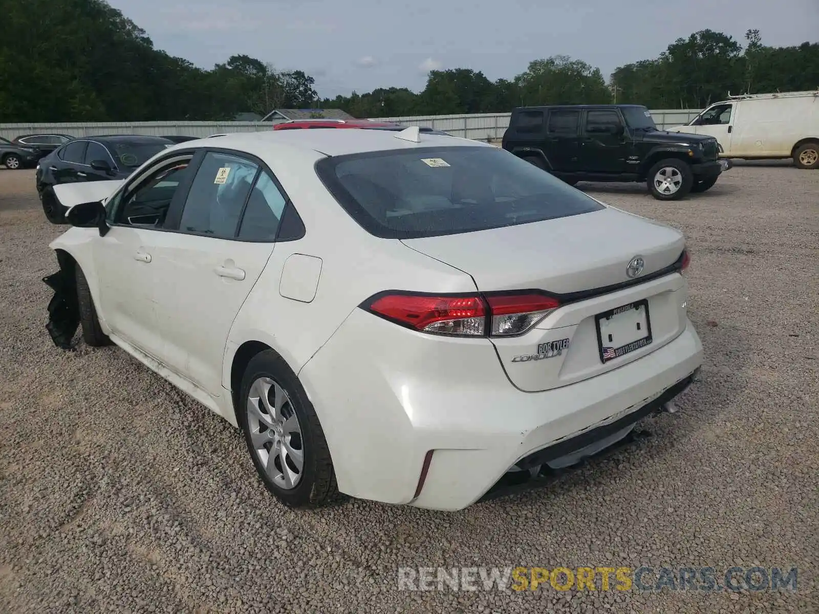 3 Photograph of a damaged car 5YFEPMAE4MP152877 TOYOTA COROLLA 2021