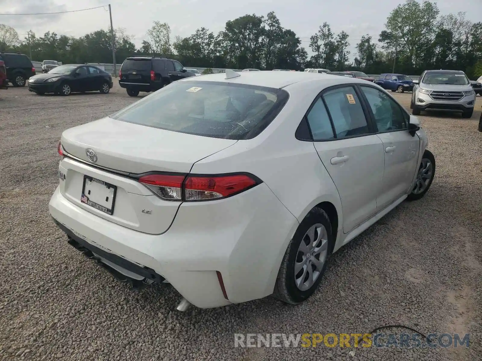 4 Photograph of a damaged car 5YFEPMAE4MP152877 TOYOTA COROLLA 2021