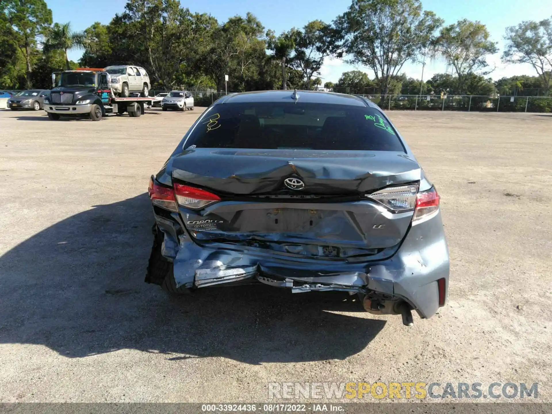 6 Photograph of a damaged car 5YFEPMAE4MP153110 TOYOTA COROLLA 2021