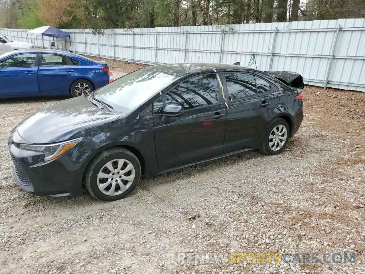 1 Photograph of a damaged car 5YFEPMAE4MP158128 TOYOTA COROLLA 2021