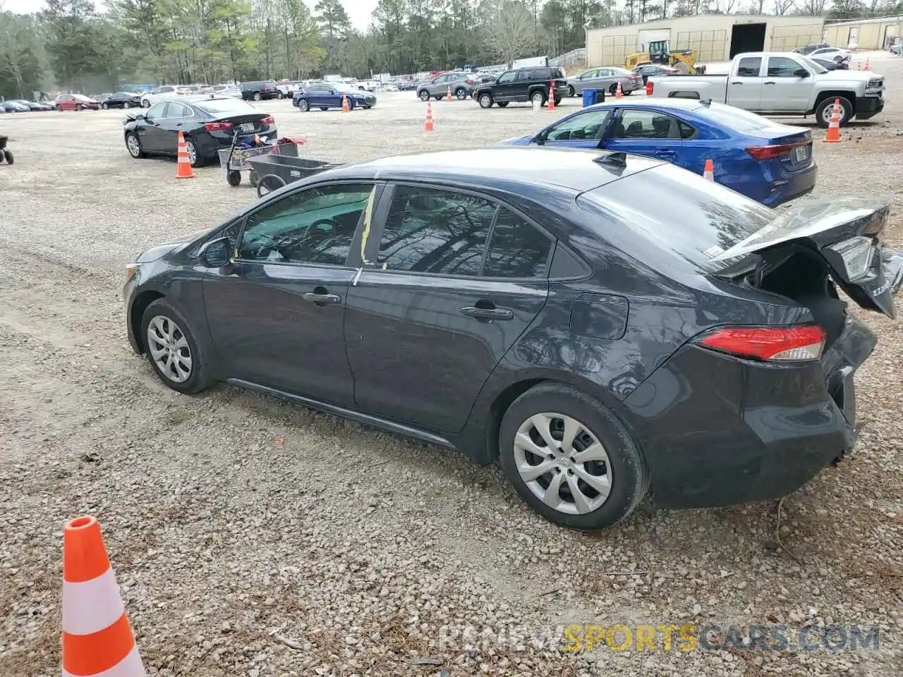 2 Фотография поврежденного автомобиля 5YFEPMAE4MP158128 TOYOTA COROLLA 2021