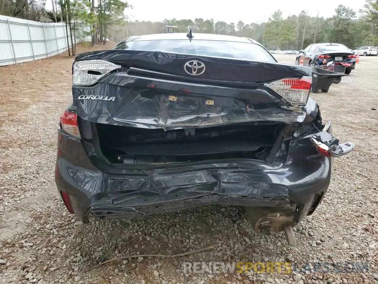 6 Photograph of a damaged car 5YFEPMAE4MP158128 TOYOTA COROLLA 2021