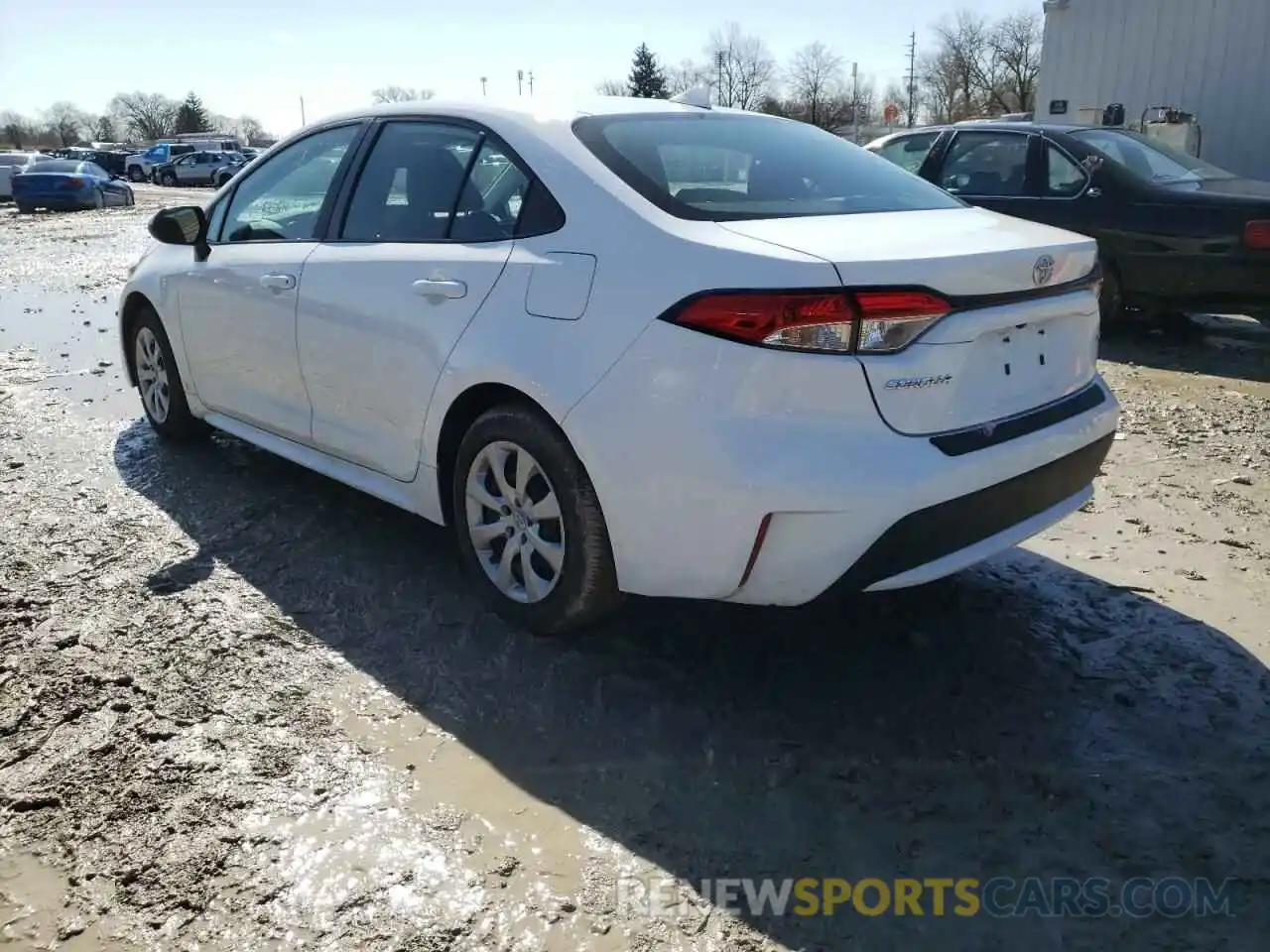 3 Фотография поврежденного автомобиля 5YFEPMAE4MP159117 TOYOTA COROLLA 2021