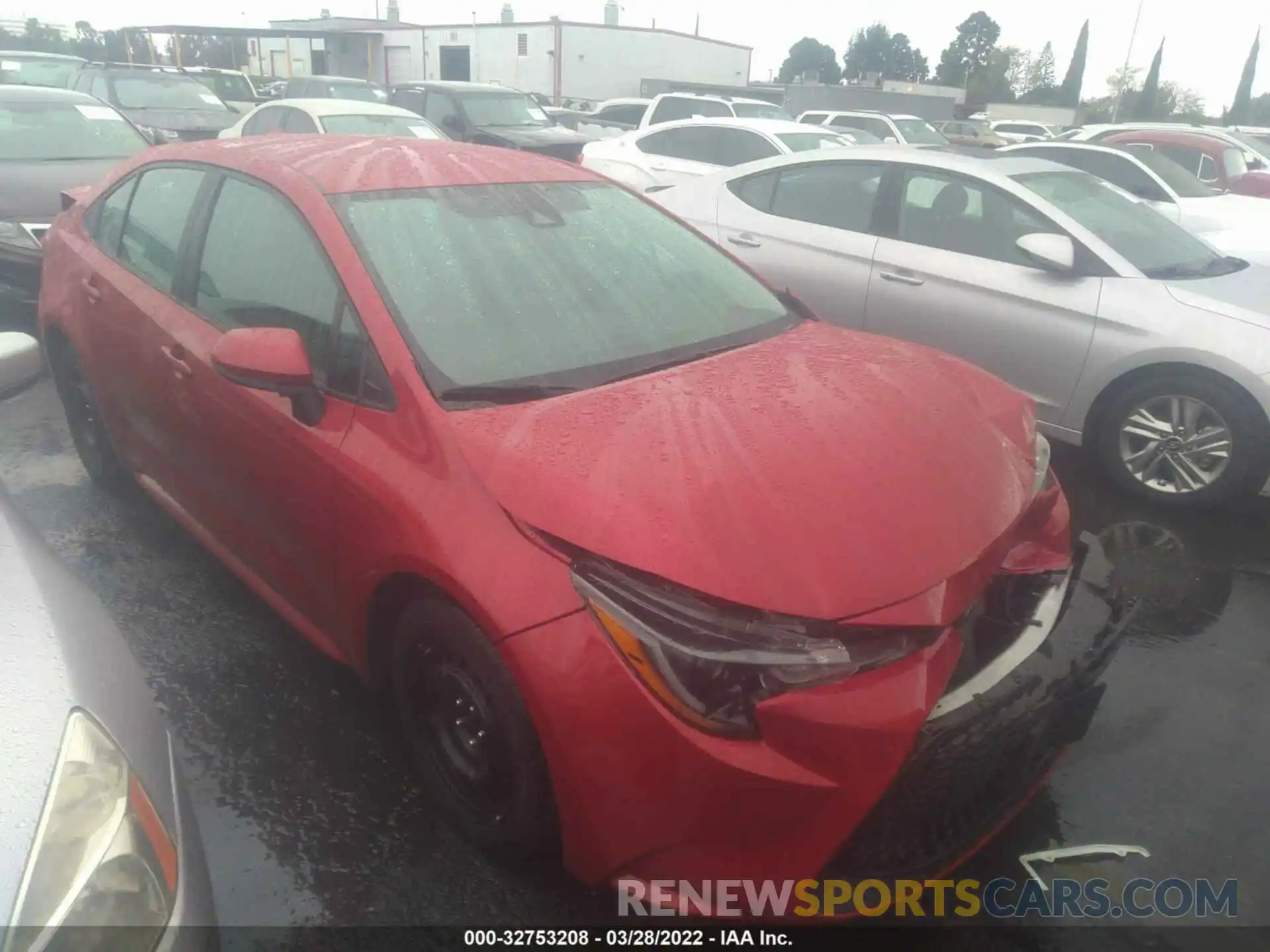 1 Photograph of a damaged car 5YFEPMAE4MP159215 TOYOTA COROLLA 2021