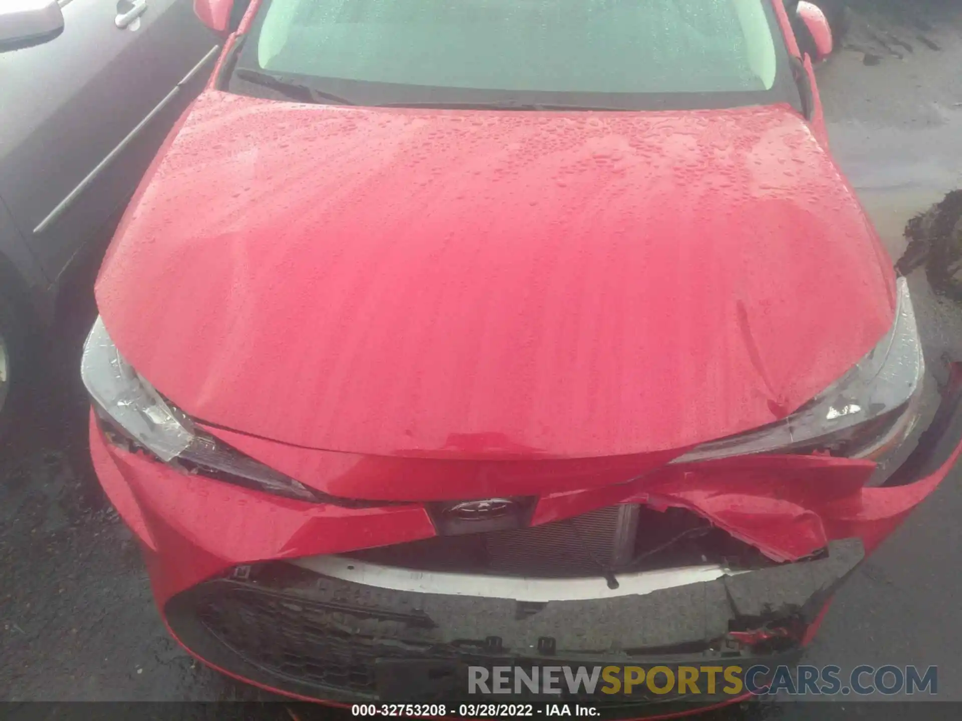 10 Photograph of a damaged car 5YFEPMAE4MP159215 TOYOTA COROLLA 2021