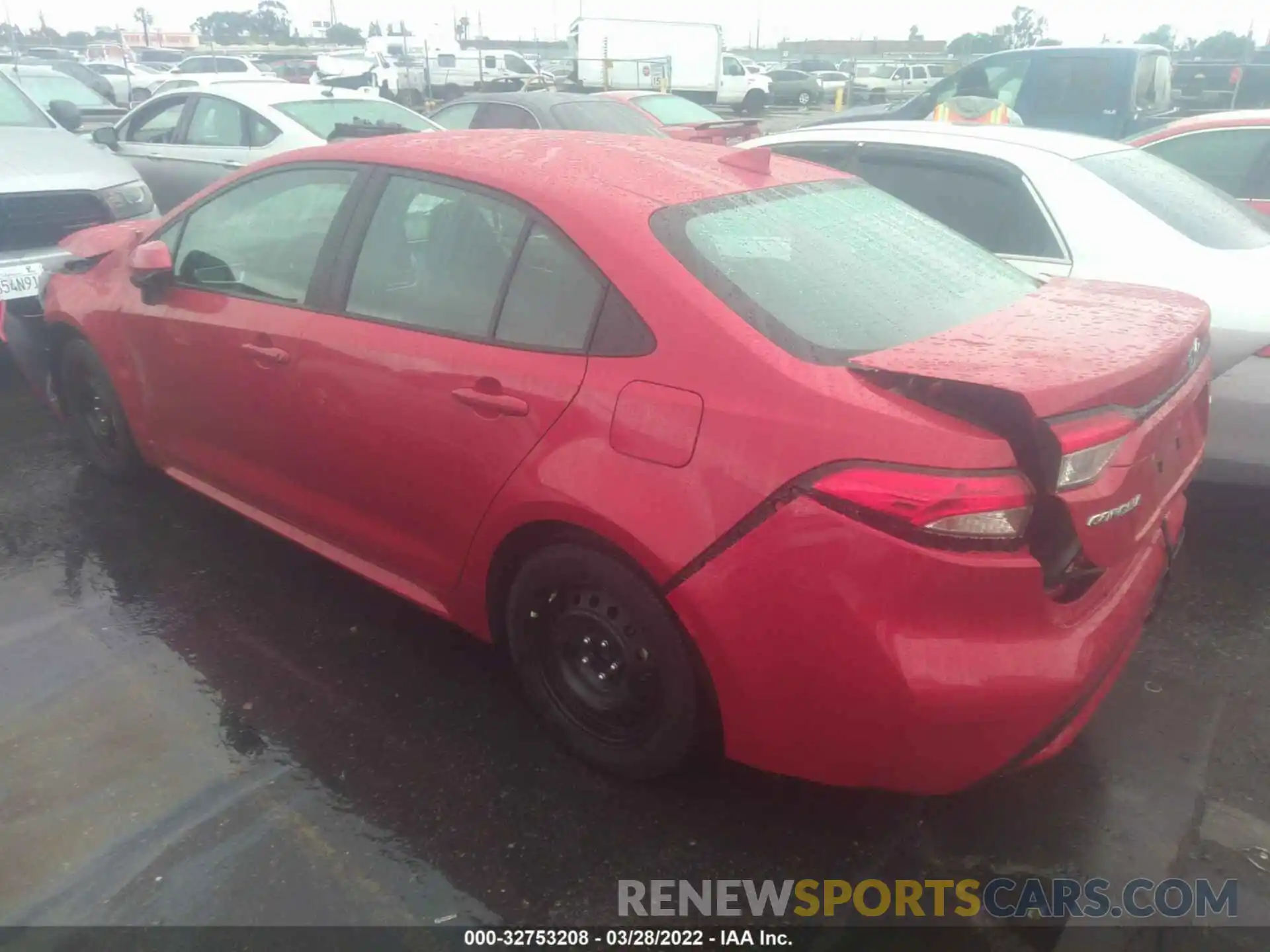 3 Photograph of a damaged car 5YFEPMAE4MP159215 TOYOTA COROLLA 2021