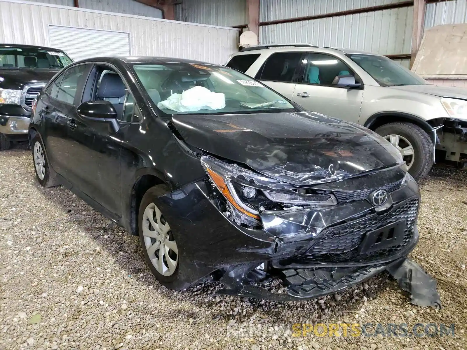 1 Photograph of a damaged car 5YFEPMAE4MP160428 TOYOTA COROLLA 2021