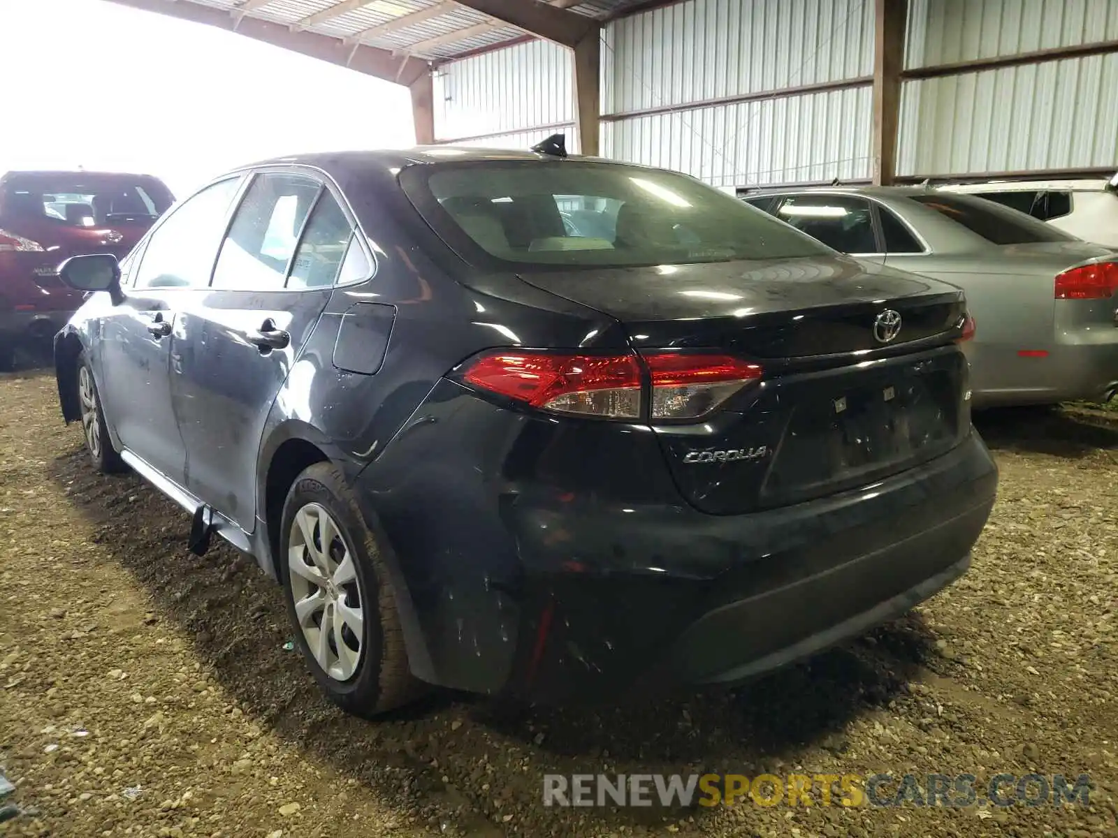 3 Photograph of a damaged car 5YFEPMAE4MP160428 TOYOTA COROLLA 2021