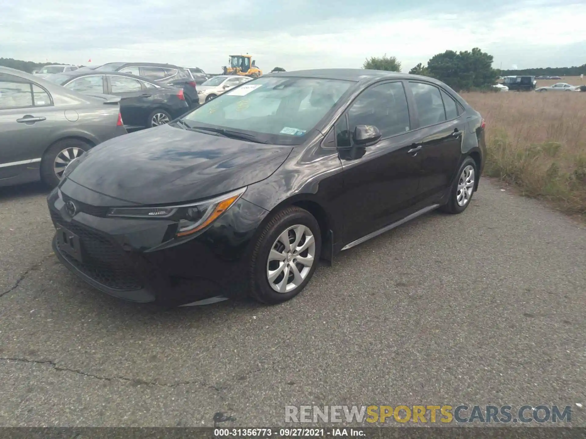 2 Photograph of a damaged car 5YFEPMAE4MP162664 TOYOTA COROLLA 2021