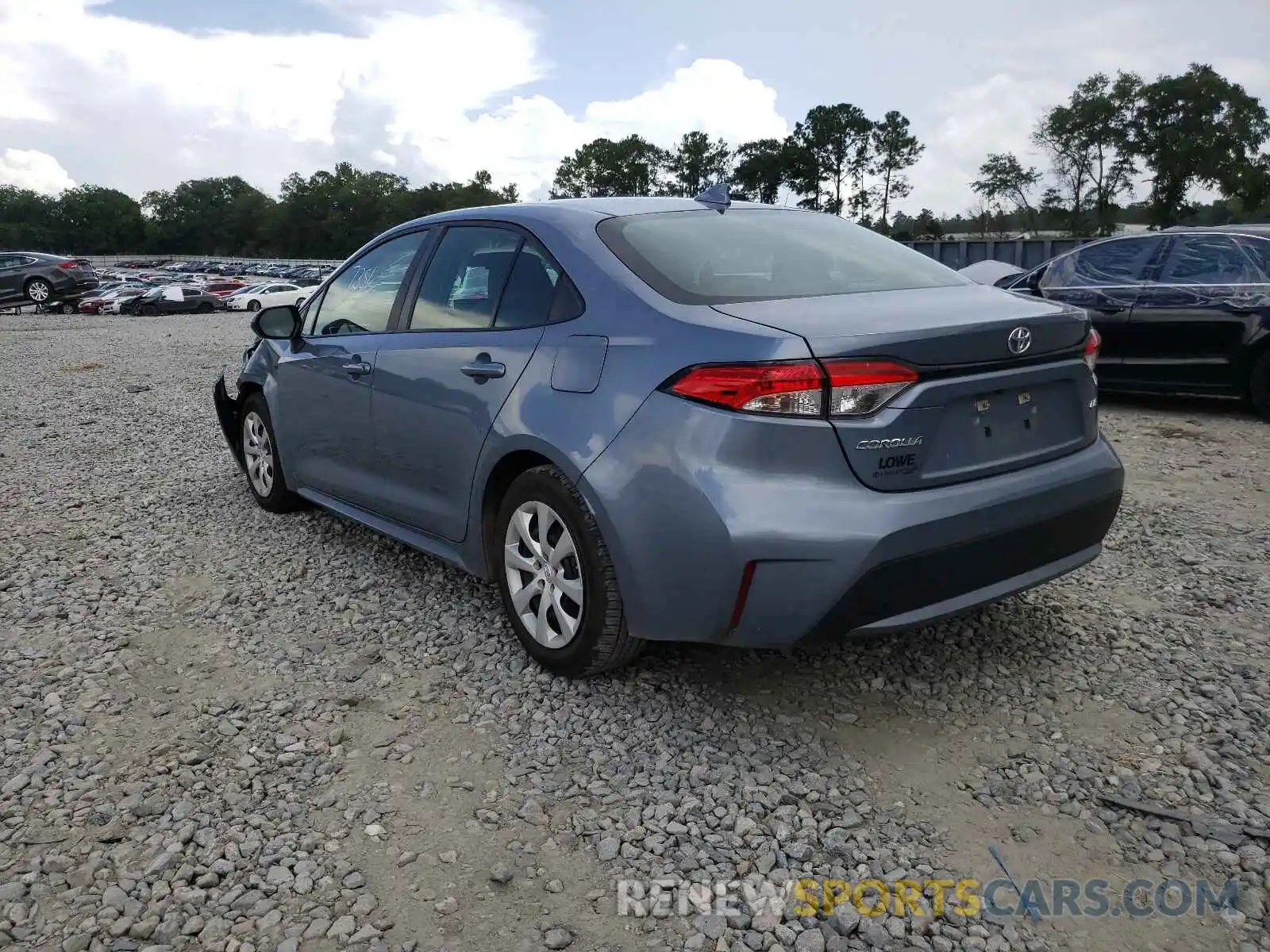 3 Photograph of a damaged car 5YFEPMAE4MP165015 TOYOTA COROLLA 2021