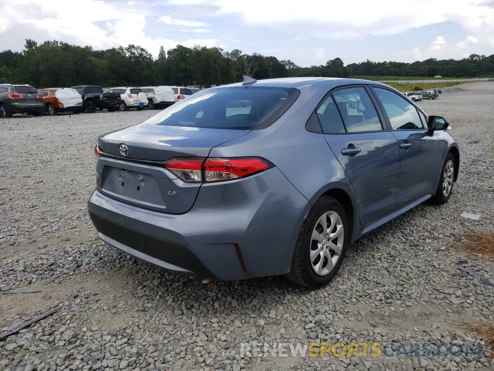 4 Photograph of a damaged car 5YFEPMAE4MP165015 TOYOTA COROLLA 2021