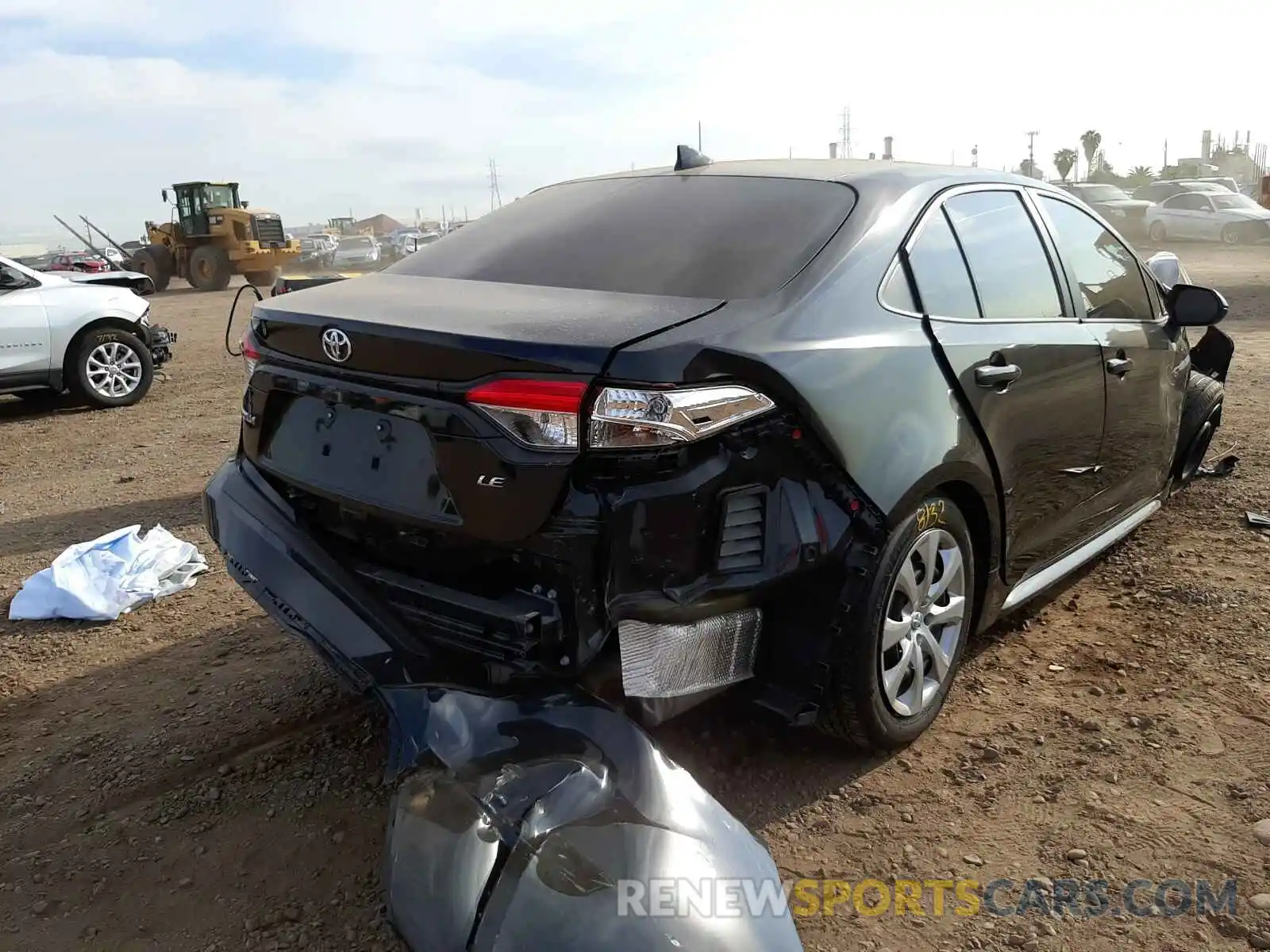 4 Photograph of a damaged car 5YFEPMAE4MP165676 TOYOTA COROLLA 2021