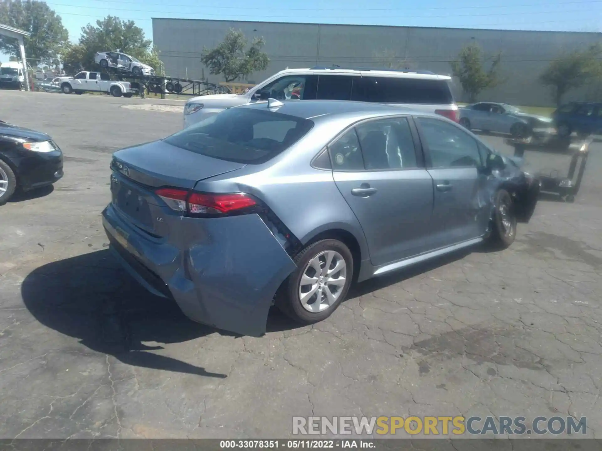 4 Photograph of a damaged car 5YFEPMAE4MP166200 TOYOTA COROLLA 2021