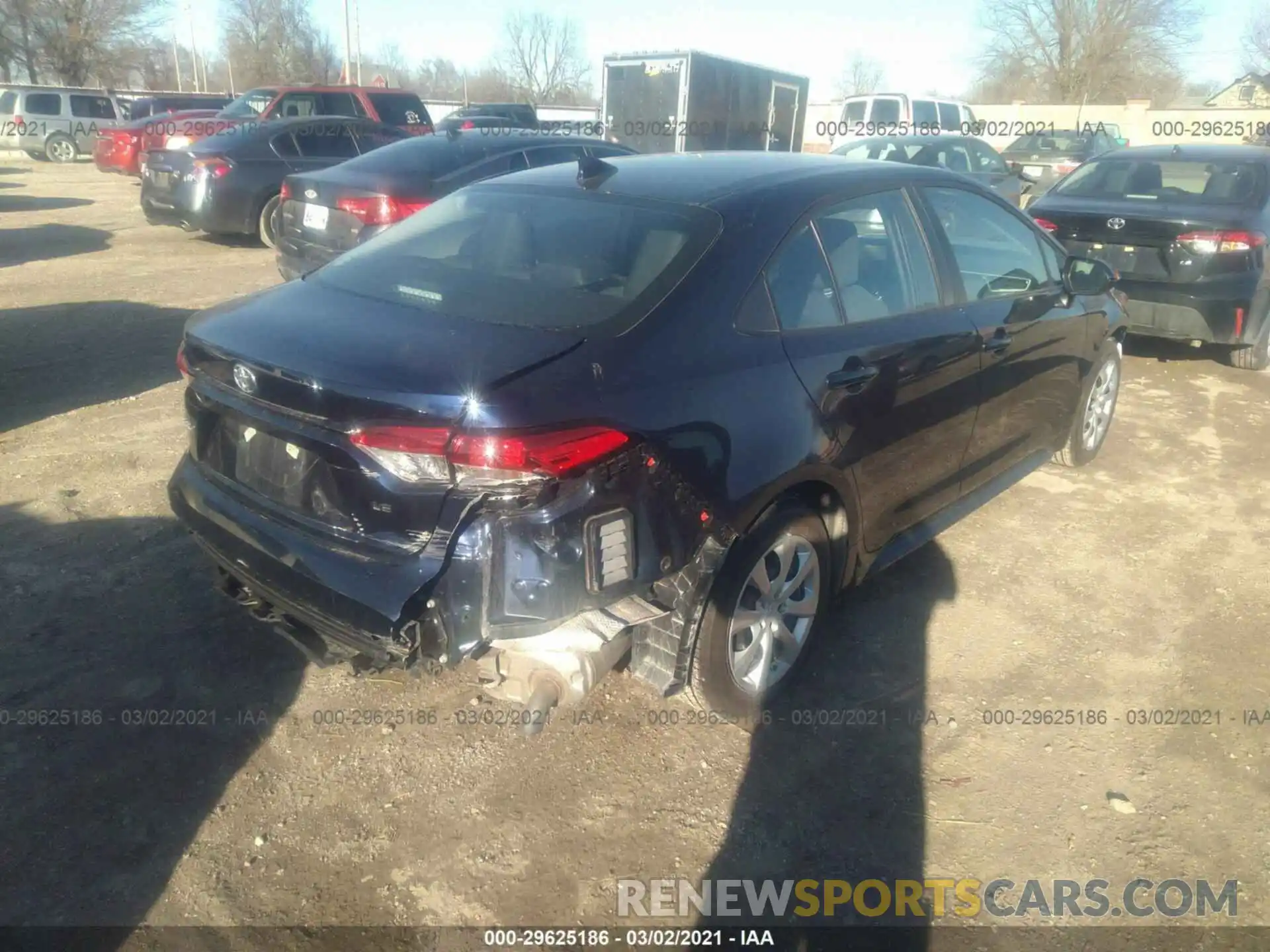 4 Photograph of a damaged car 5YFEPMAE4MP167282 TOYOTA COROLLA 2021