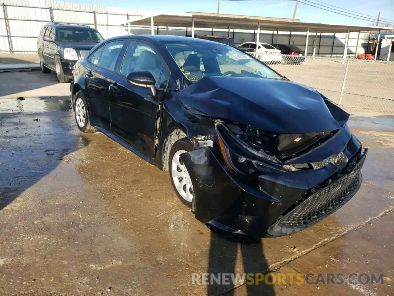 1 Photograph of a damaged car 5YFEPMAE4MP167749 TOYOTA COROLLA 2021