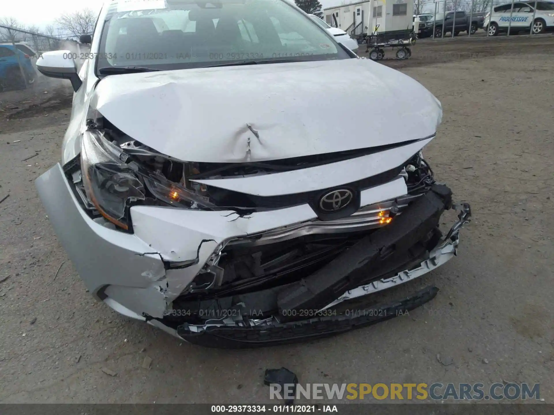 6 Photograph of a damaged car 5YFEPMAE4MP168626 TOYOTA COROLLA 2021