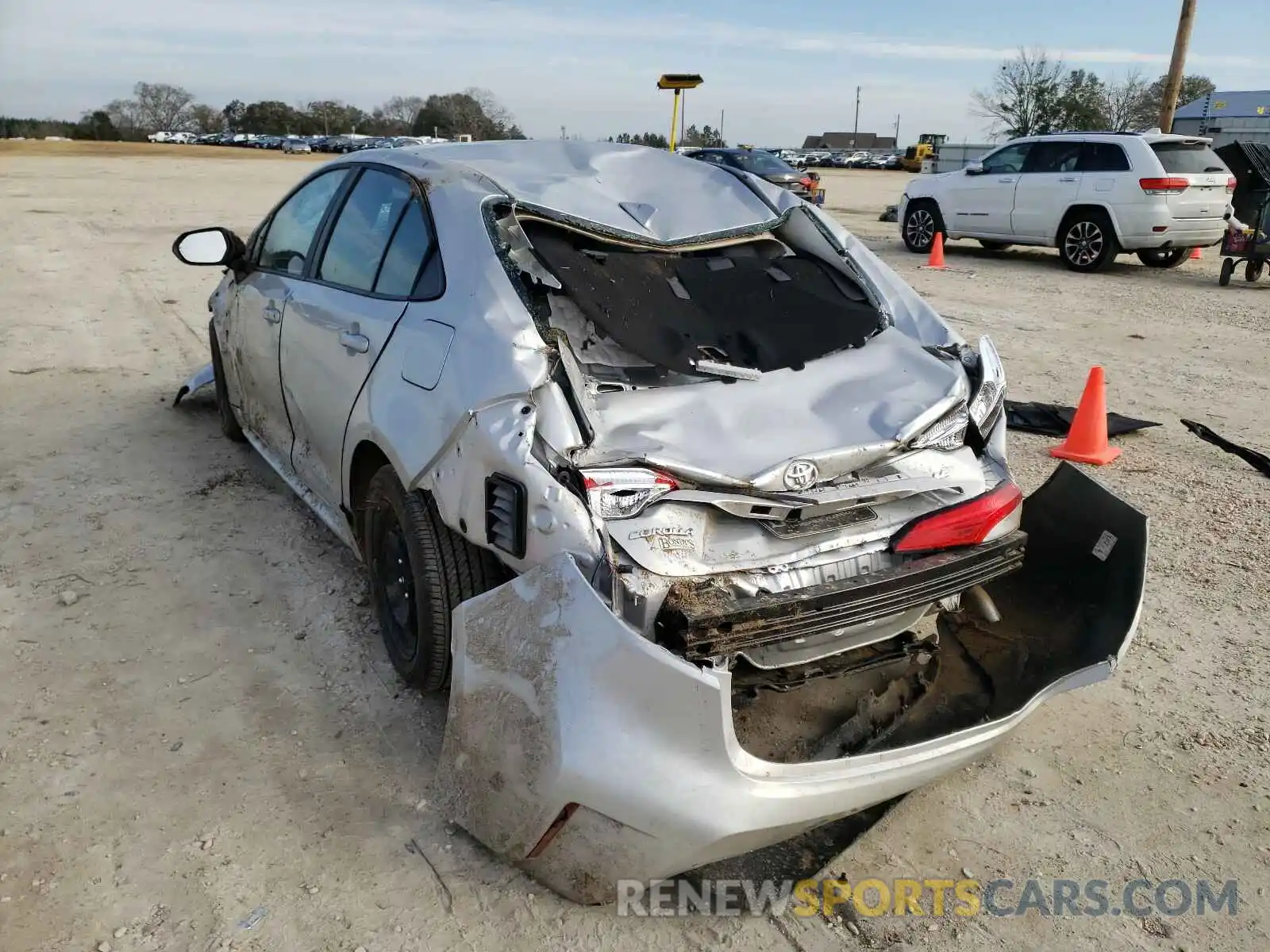 3 Photograph of a damaged car 5YFEPMAE4MP169372 TOYOTA COROLLA 2021