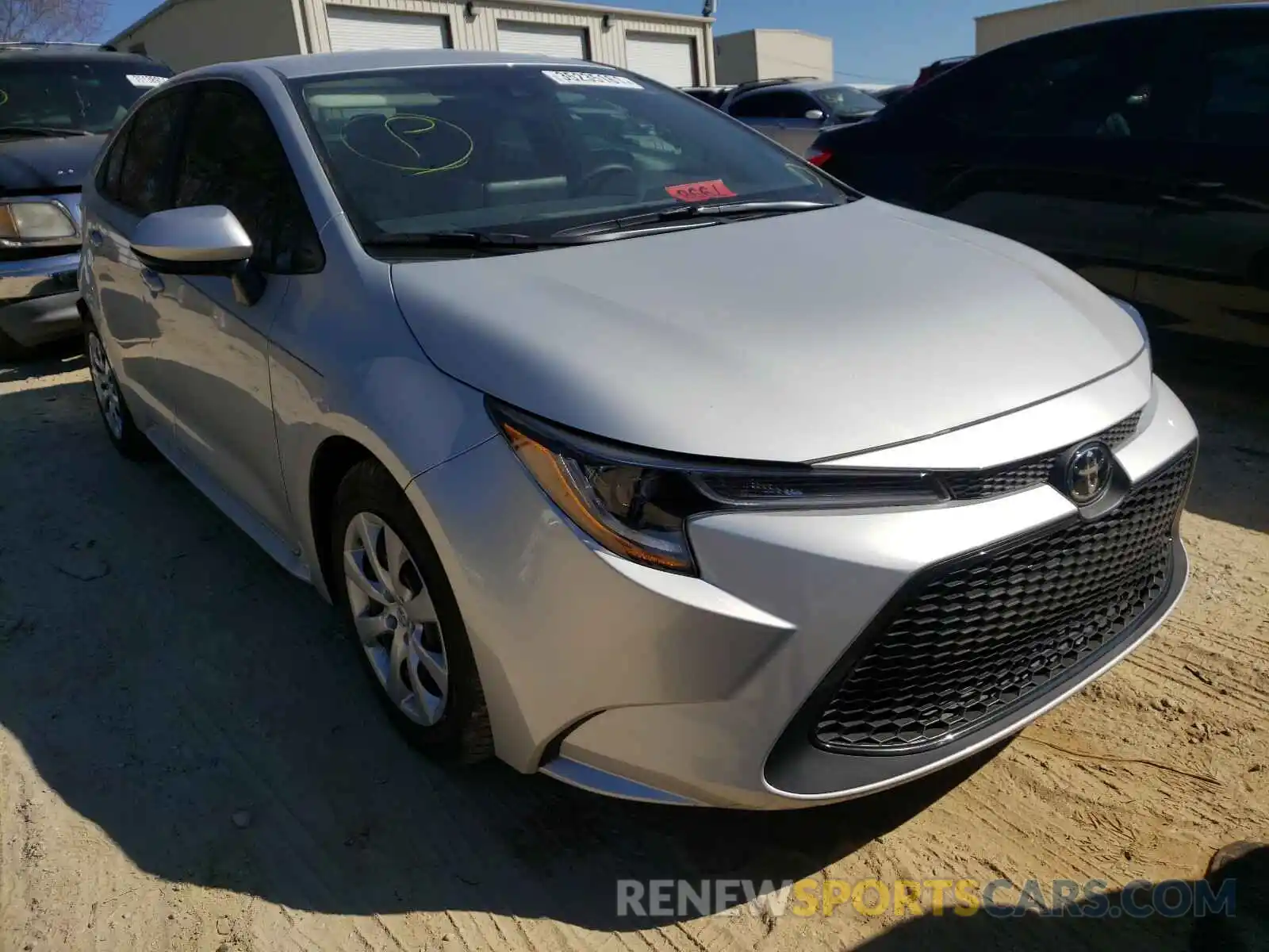 1 Photograph of a damaged car 5YFEPMAE4MP169467 TOYOTA COROLLA 2021