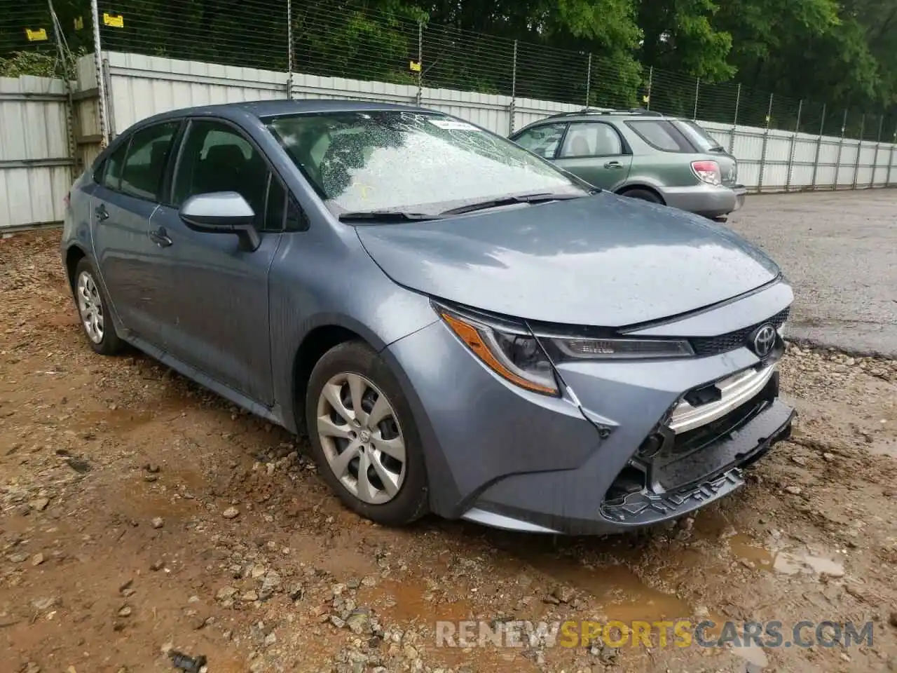 1 Photograph of a damaged car 5YFEPMAE4MP169839 TOYOTA COROLLA 2021