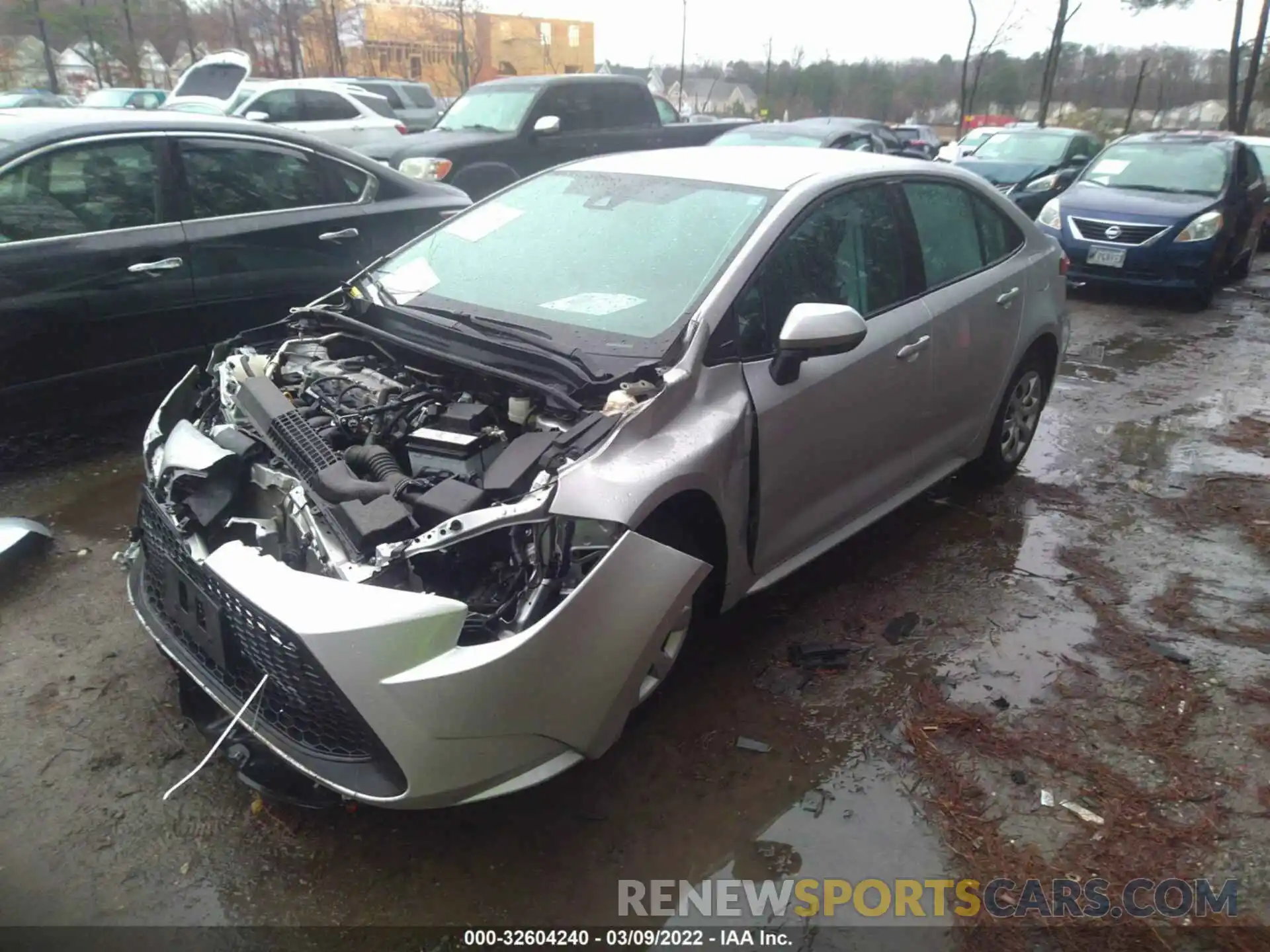 2 Photograph of a damaged car 5YFEPMAE4MP170215 TOYOTA COROLLA 2021