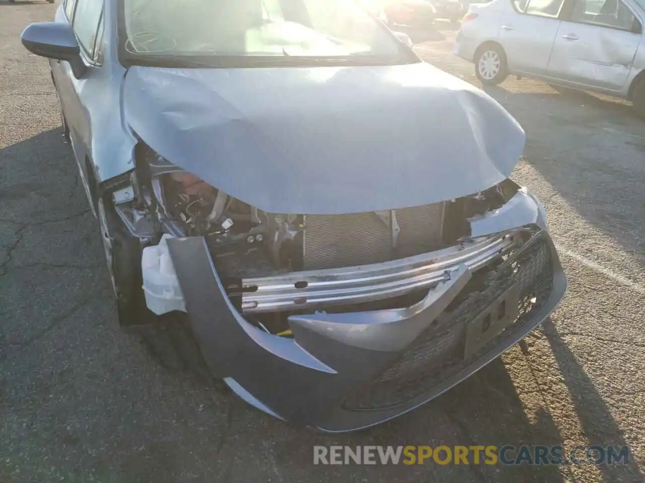 9 Photograph of a damaged car 5YFEPMAE4MP170649 TOYOTA COROLLA 2021