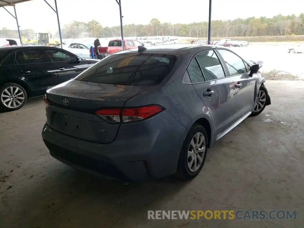 4 Photograph of a damaged car 5YFEPMAE4MP170988 TOYOTA COROLLA 2021