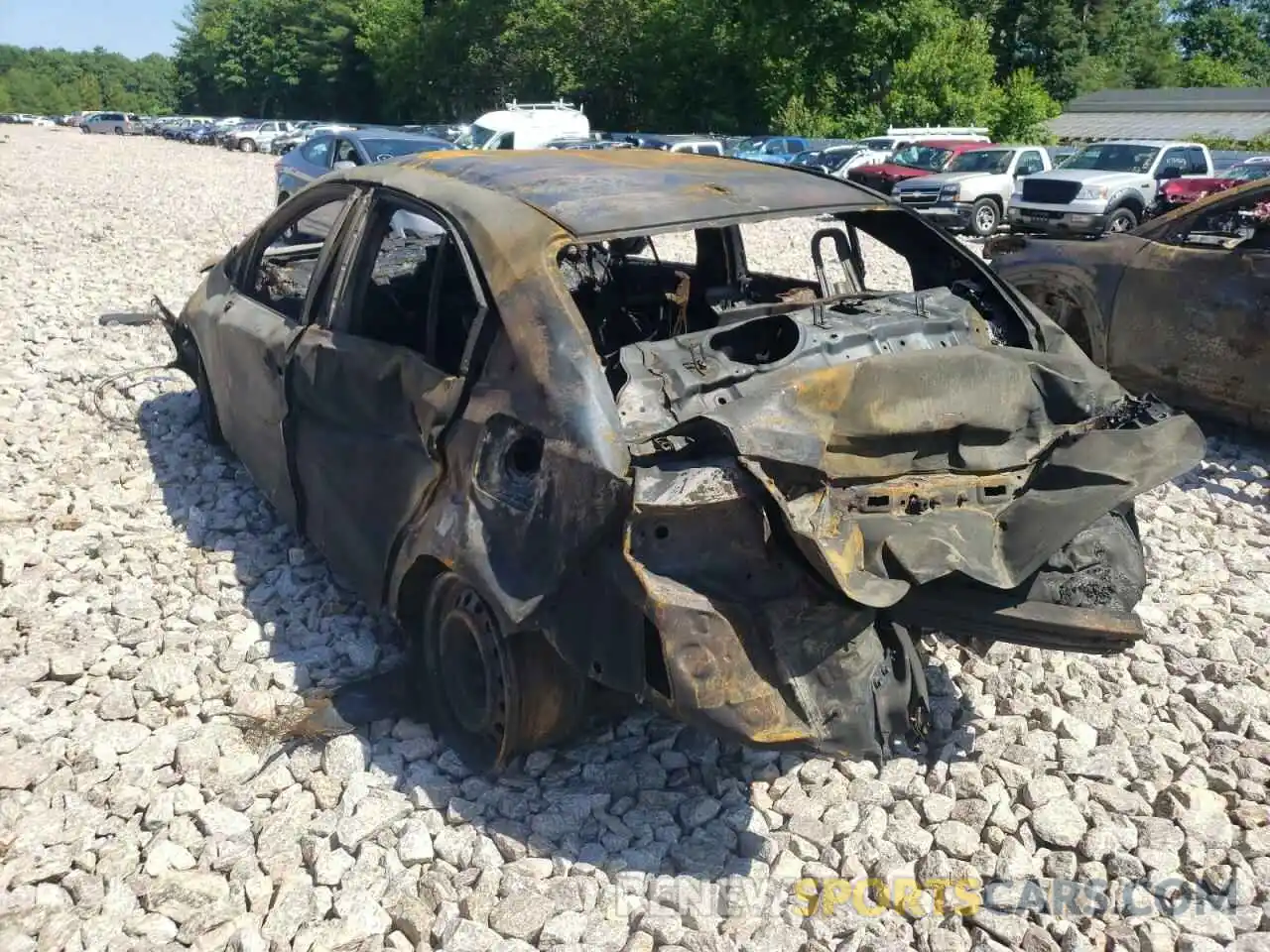 3 Photograph of a damaged car 5YFEPMAE4MP171185 TOYOTA COROLLA 2021