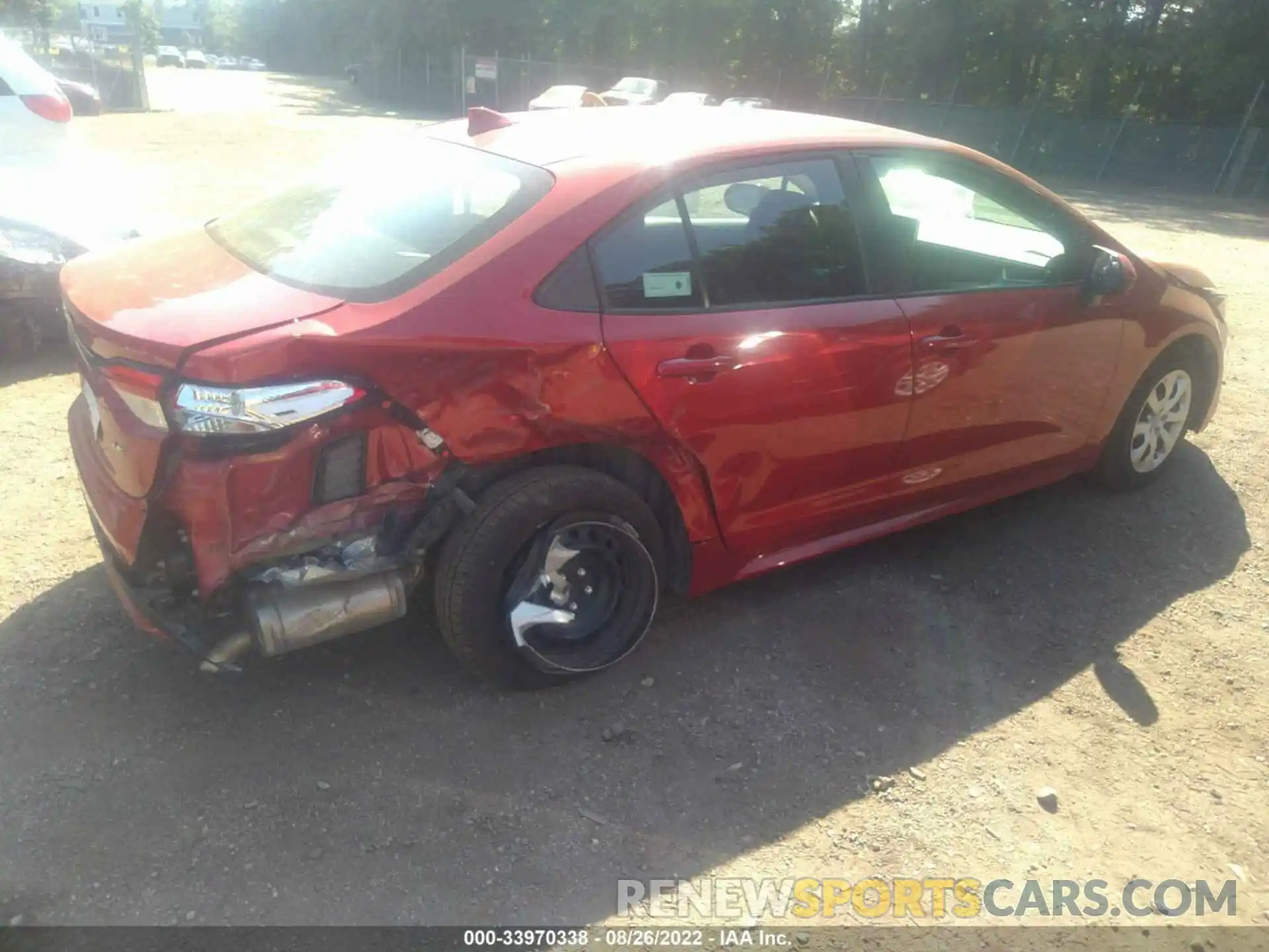 4 Photograph of a damaged car 5YFEPMAE4MP171557 TOYOTA COROLLA 2021