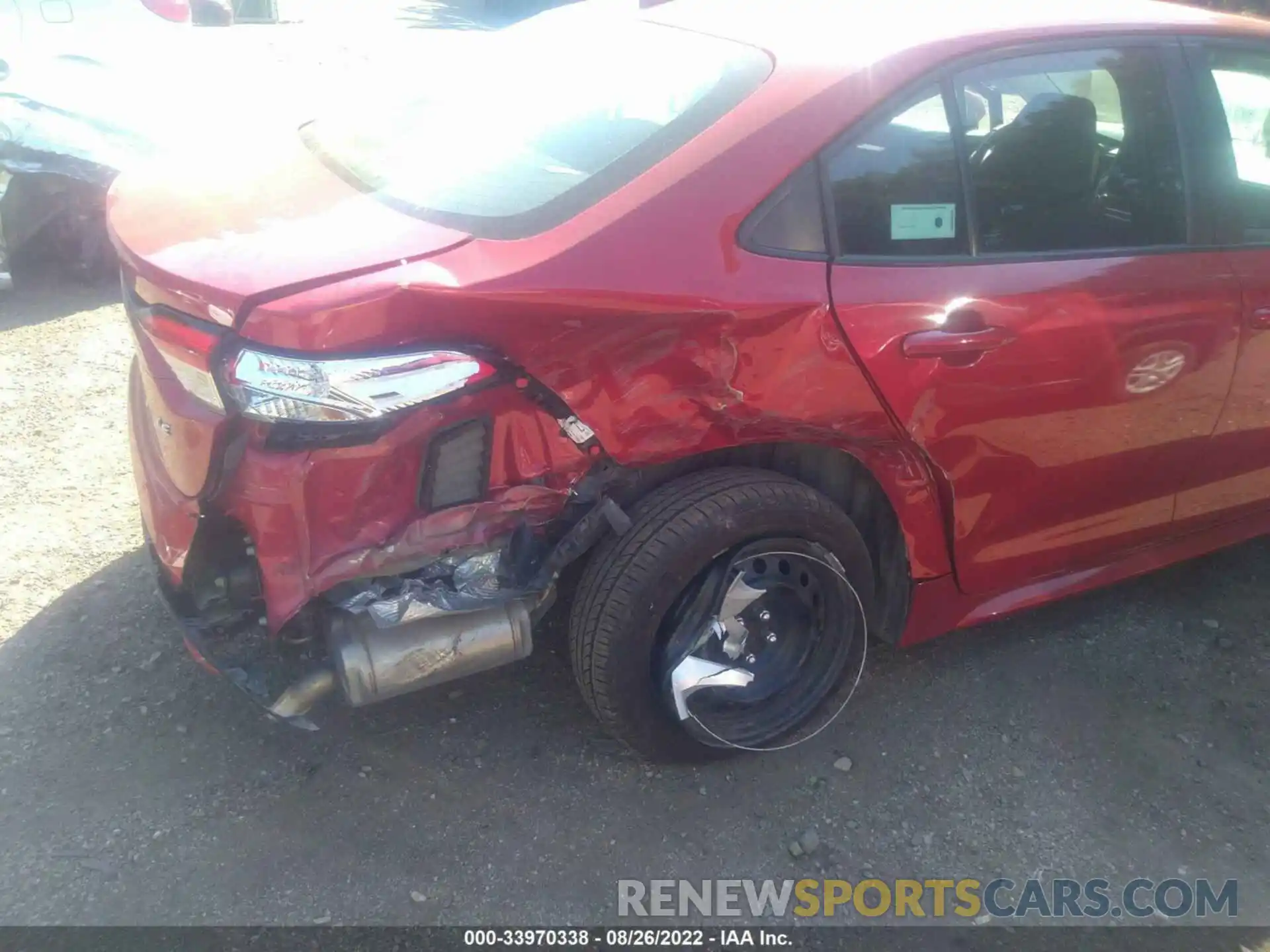 6 Photograph of a damaged car 5YFEPMAE4MP171557 TOYOTA COROLLA 2021