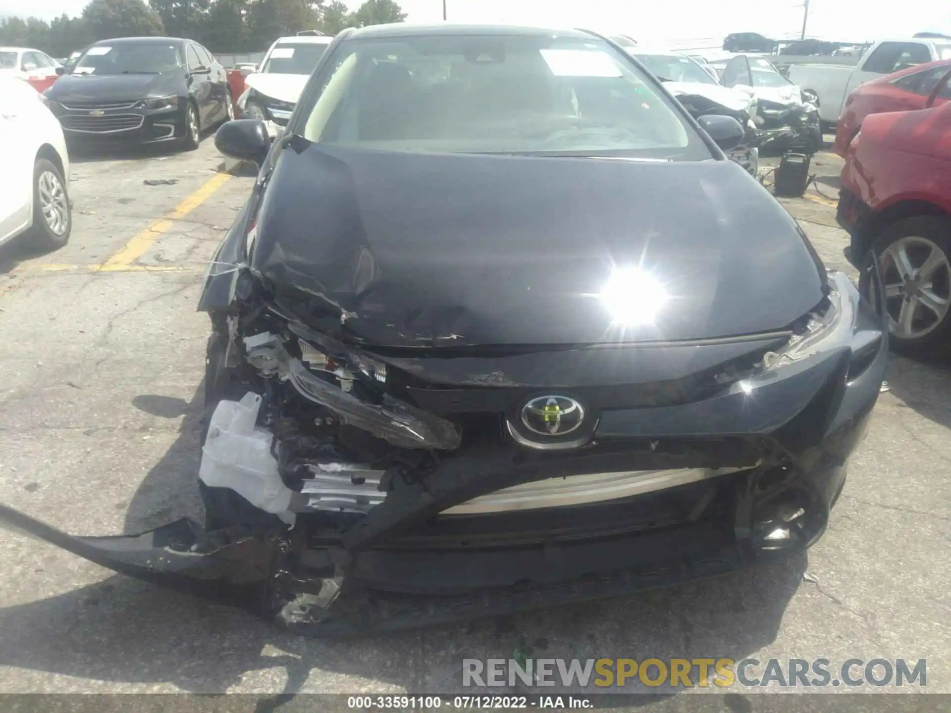 6 Photograph of a damaged car 5YFEPMAE4MP172191 TOYOTA COROLLA 2021