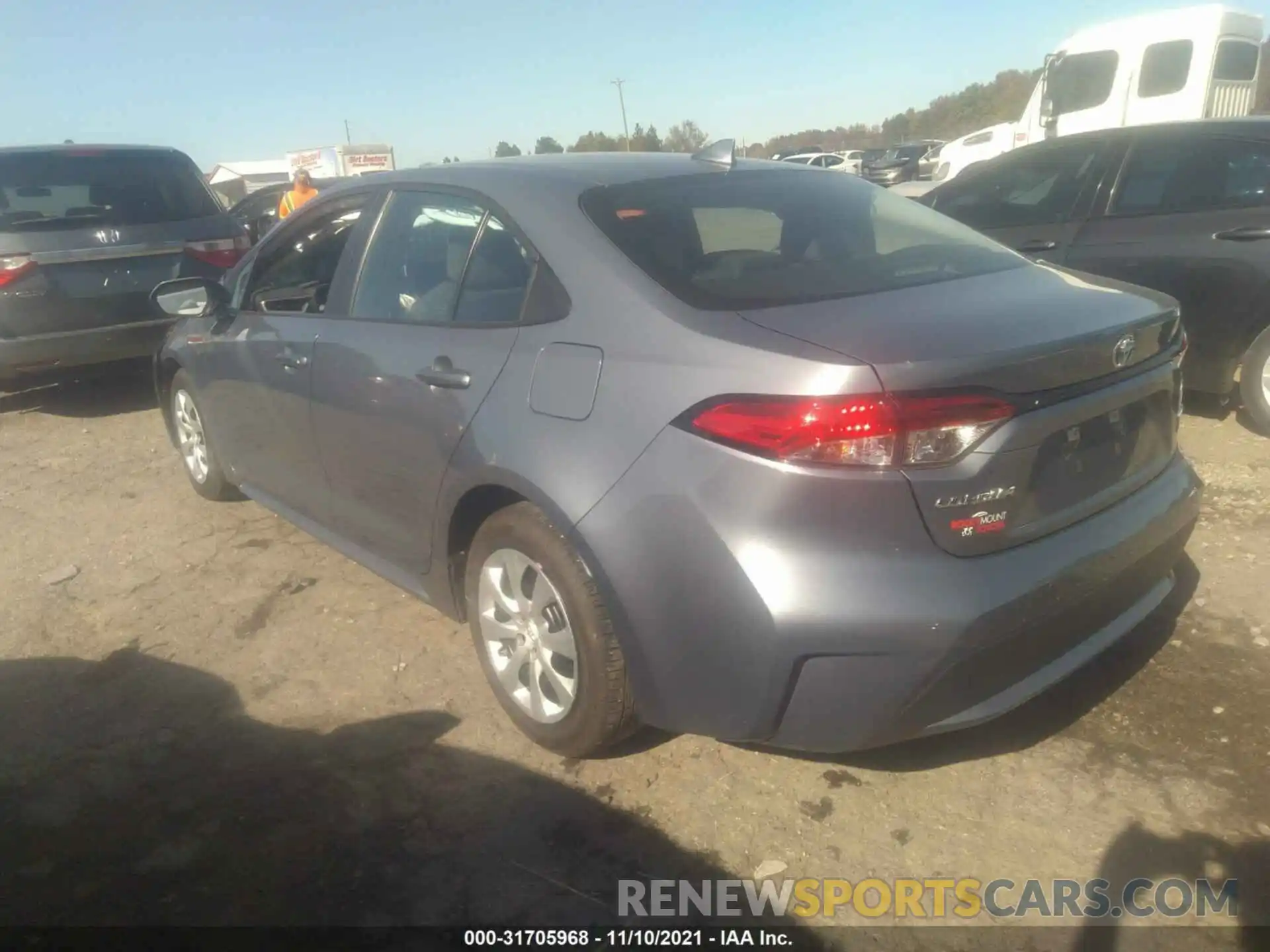 3 Photograph of a damaged car 5YFEPMAE4MP173714 TOYOTA COROLLA 2021