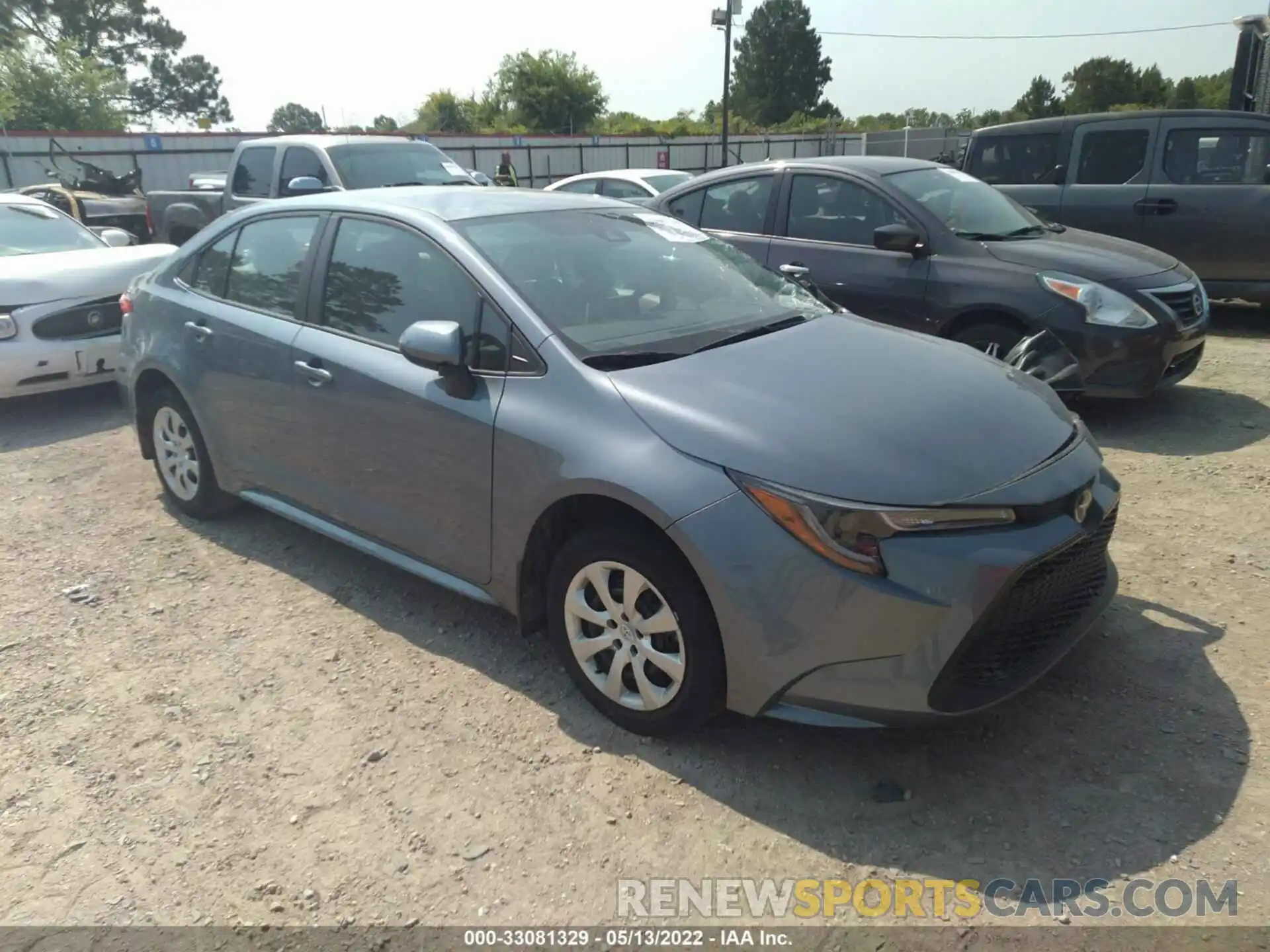 1 Photograph of a damaged car 5YFEPMAE4MP173986 TOYOTA COROLLA 2021