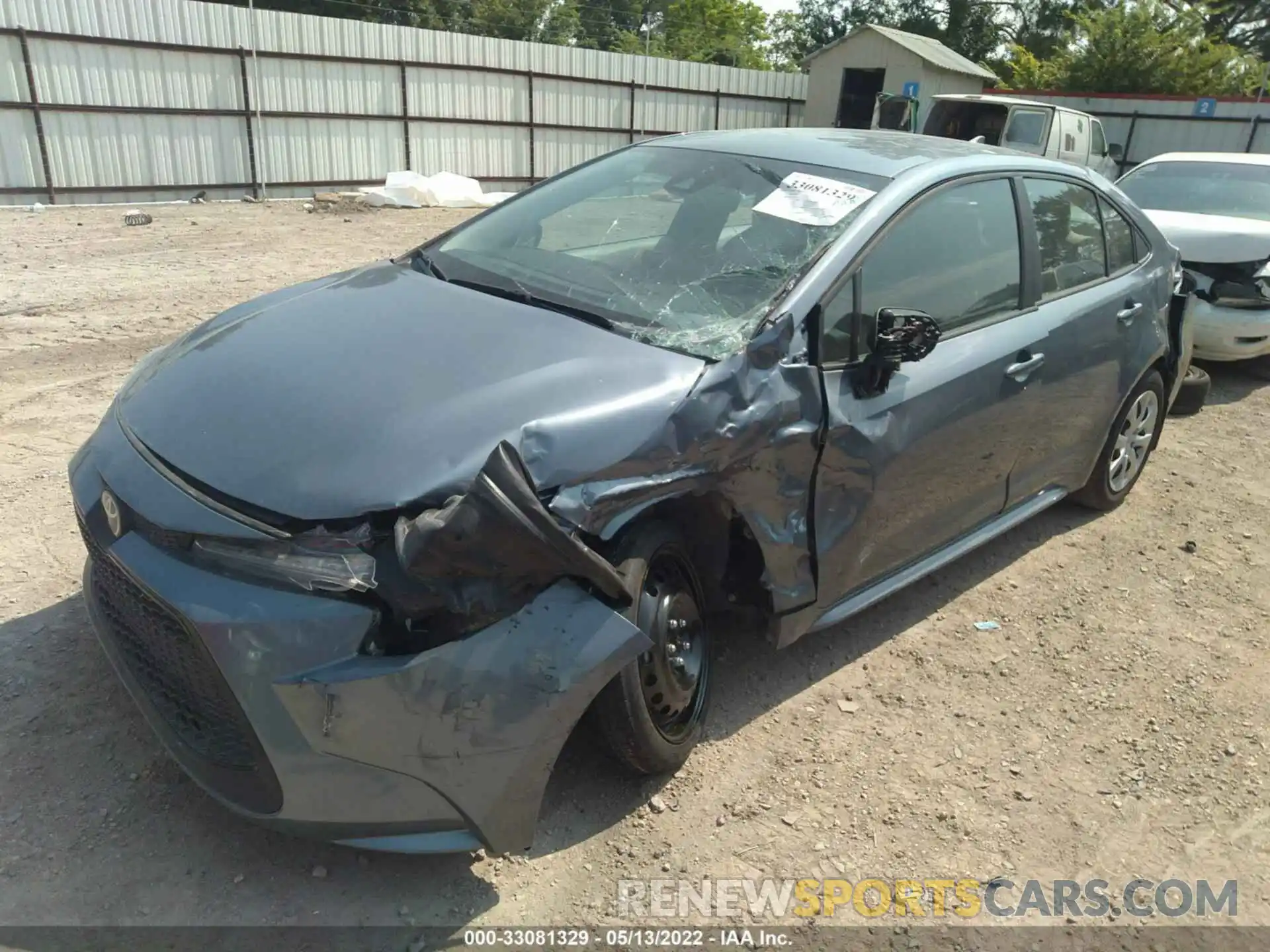 2 Photograph of a damaged car 5YFEPMAE4MP173986 TOYOTA COROLLA 2021