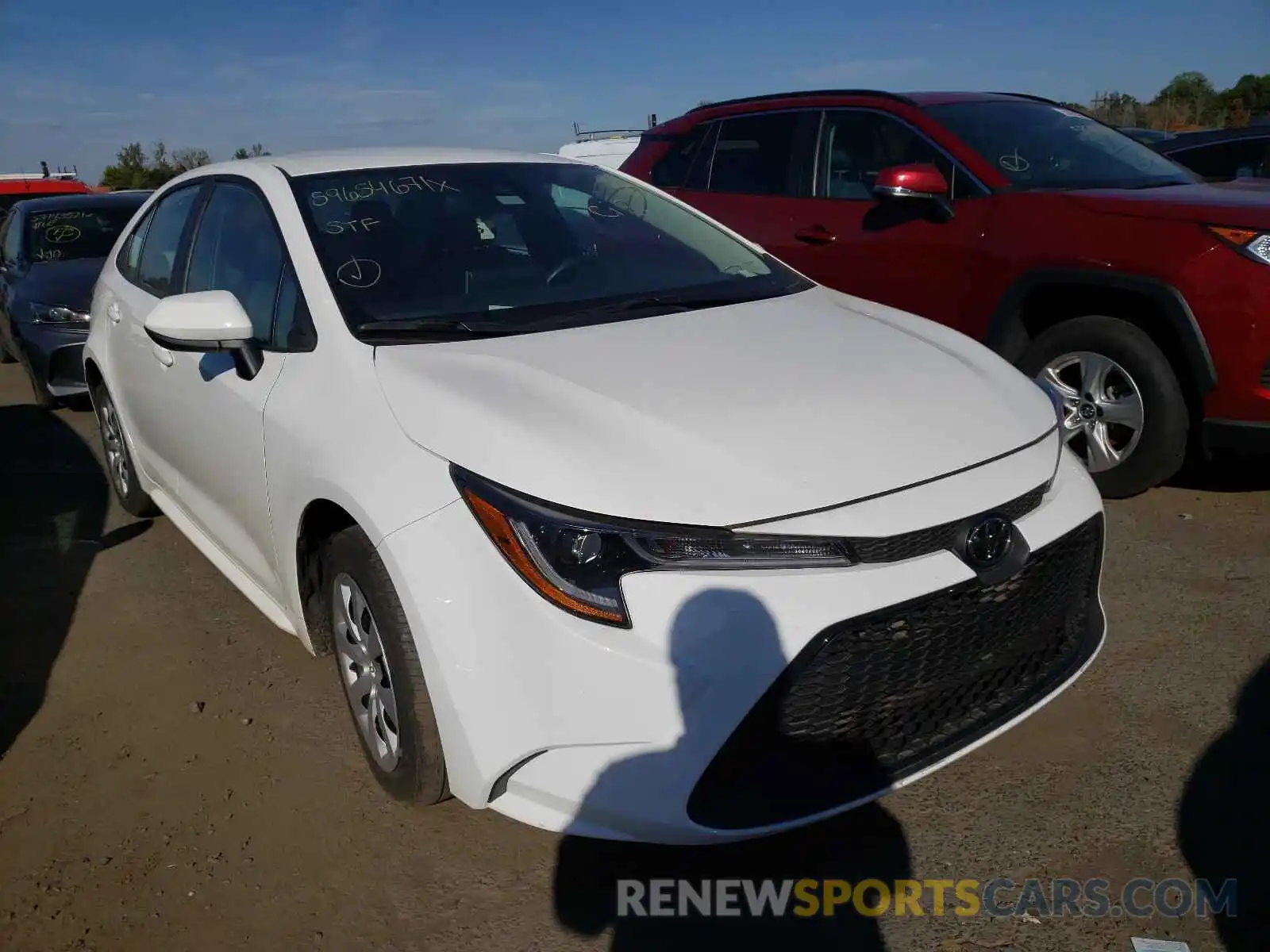 1 Photograph of a damaged car 5YFEPMAE4MP174460 TOYOTA COROLLA 2021