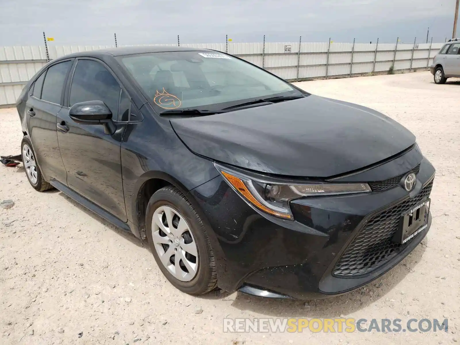 1 Photograph of a damaged car 5YFEPMAE4MP174541 TOYOTA COROLLA 2021