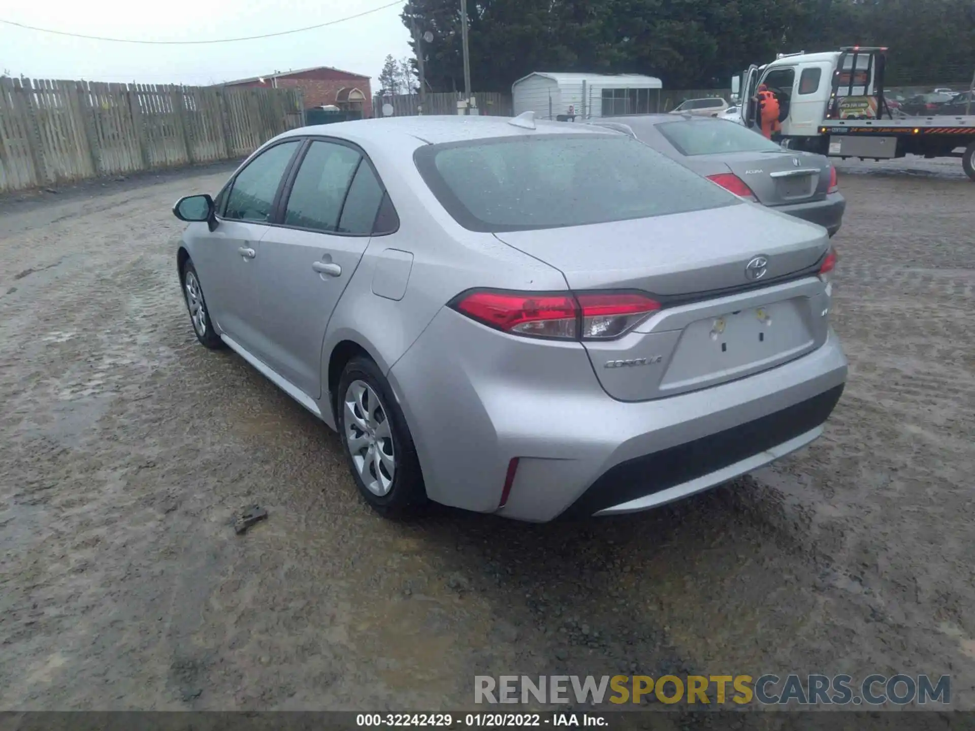 3 Photograph of a damaged car 5YFEPMAE4MP175379 TOYOTA COROLLA 2021