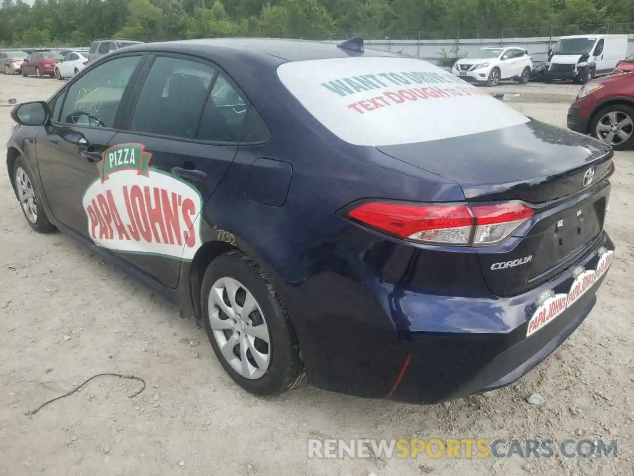 3 Photograph of a damaged car 5YFEPMAE4MP176399 TOYOTA COROLLA 2021