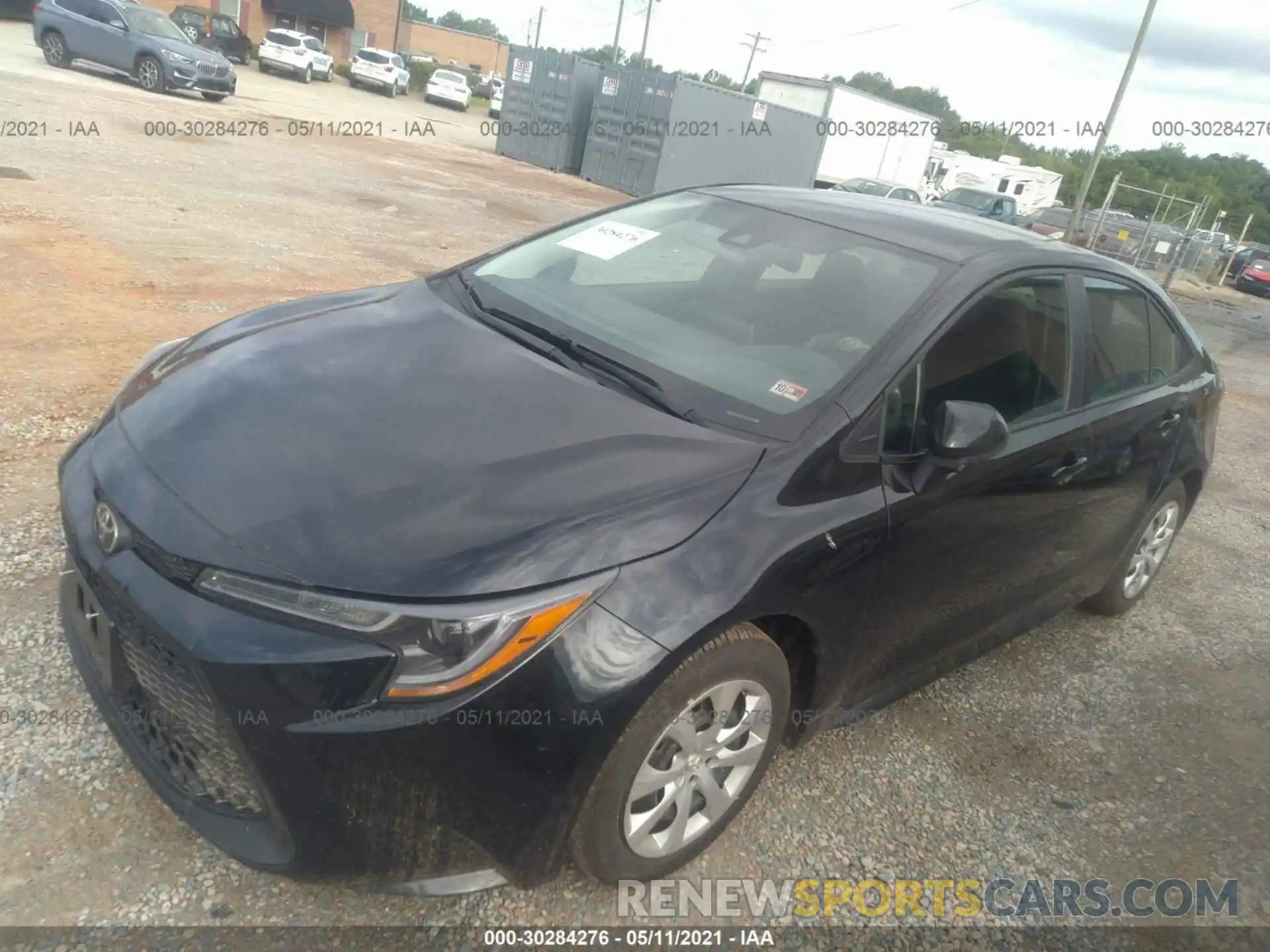 2 Photograph of a damaged car 5YFEPMAE4MP176466 TOYOTA COROLLA 2021