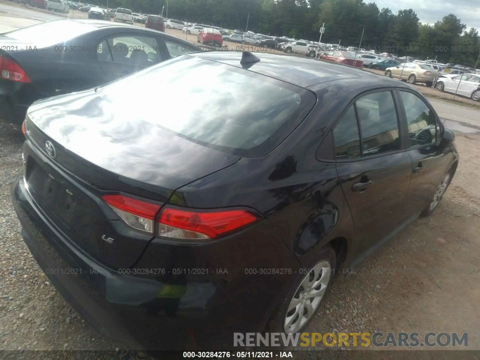 4 Photograph of a damaged car 5YFEPMAE4MP176466 TOYOTA COROLLA 2021