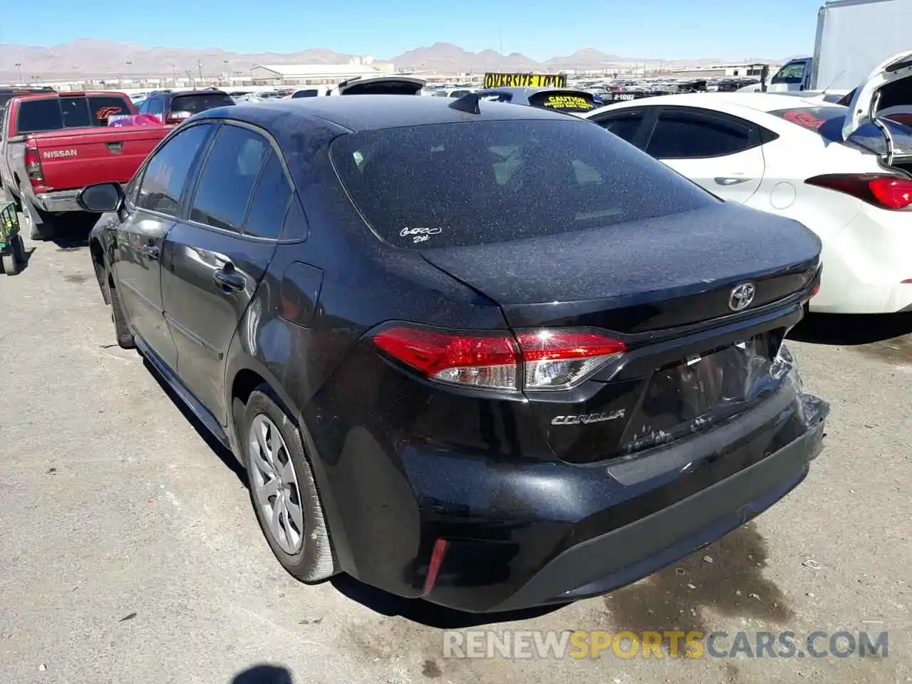 3 Photograph of a damaged car 5YFEPMAE4MP177200 TOYOTA COROLLA 2021