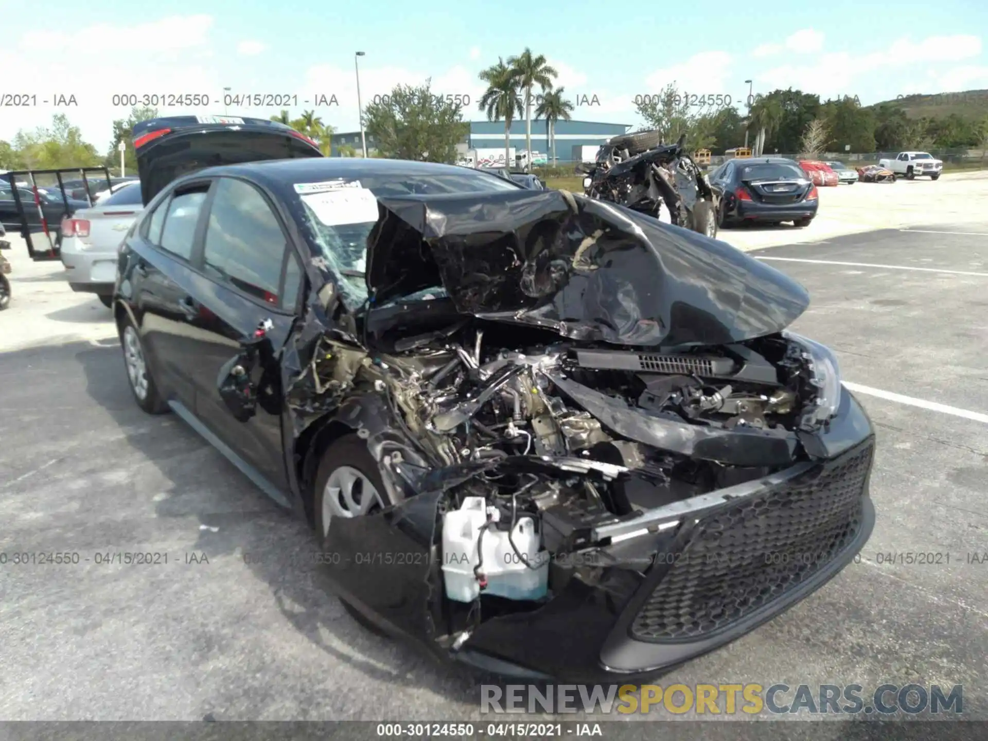 6 Photograph of a damaged car 5YFEPMAE4MP177617 TOYOTA COROLLA 2021