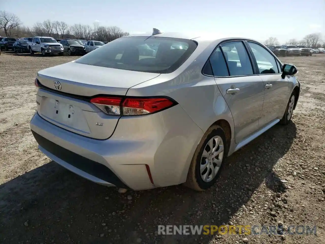 4 Photograph of a damaged car 5YFEPMAE4MP178105 TOYOTA COROLLA 2021