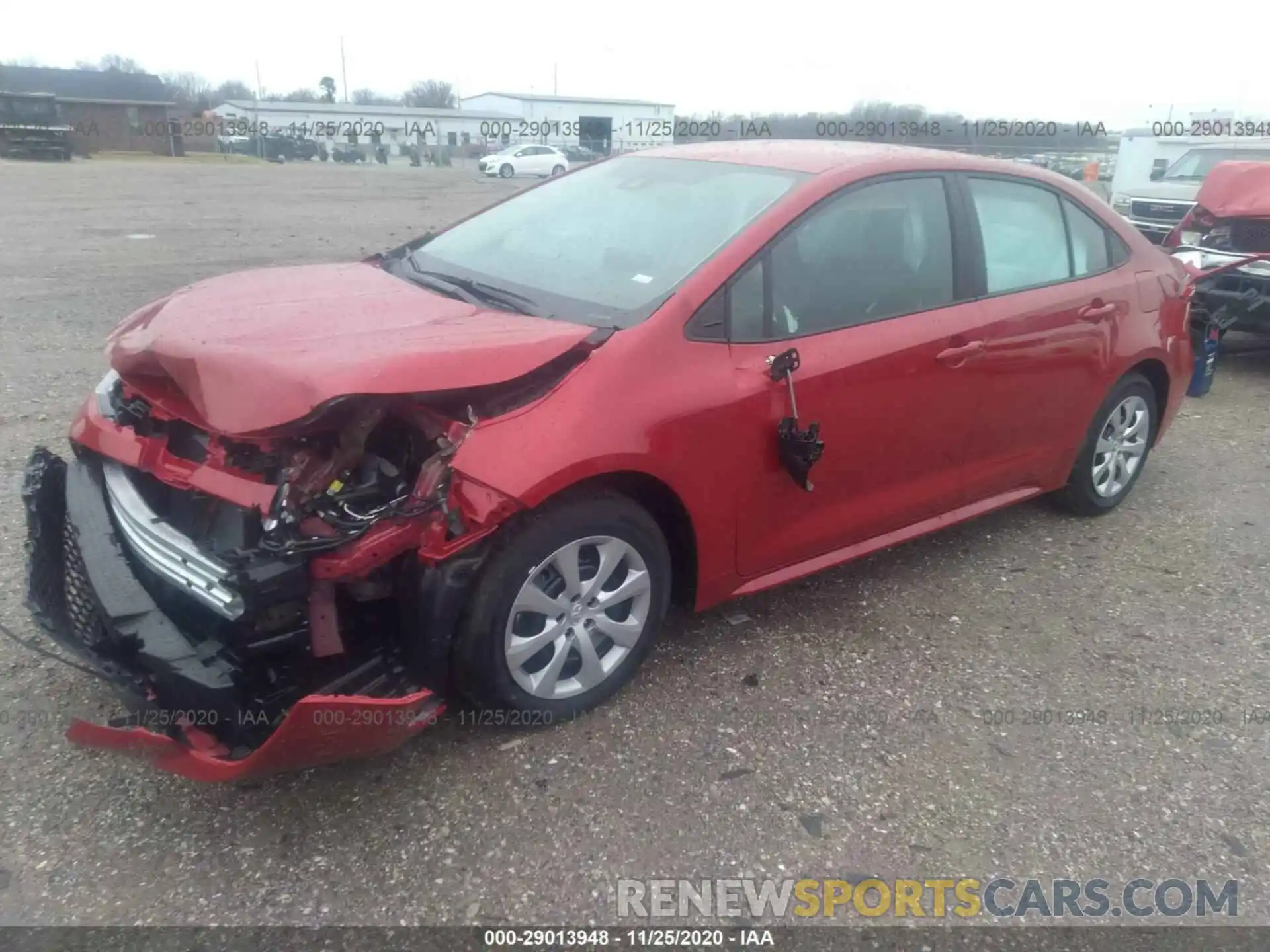 2 Photograph of a damaged car 5YFEPMAE4MP178217 TOYOTA COROLLA 2021