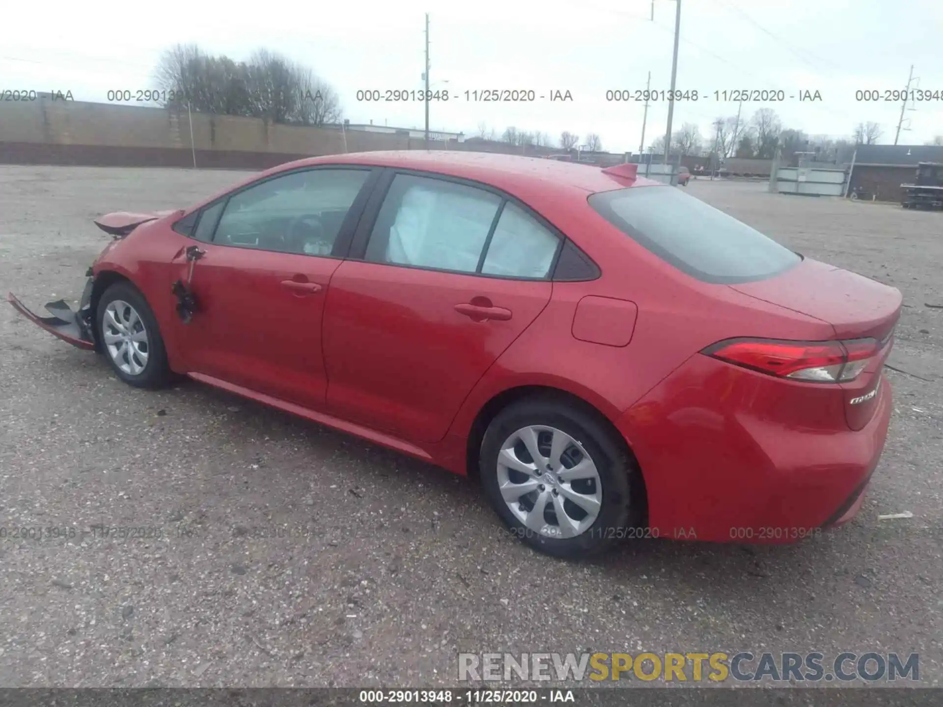 3 Photograph of a damaged car 5YFEPMAE4MP178217 TOYOTA COROLLA 2021