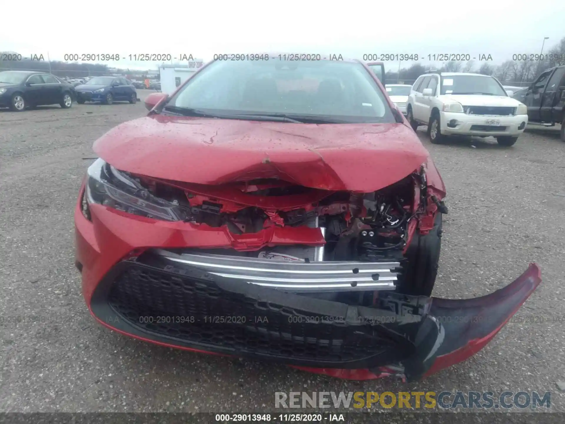 6 Photograph of a damaged car 5YFEPMAE4MP178217 TOYOTA COROLLA 2021