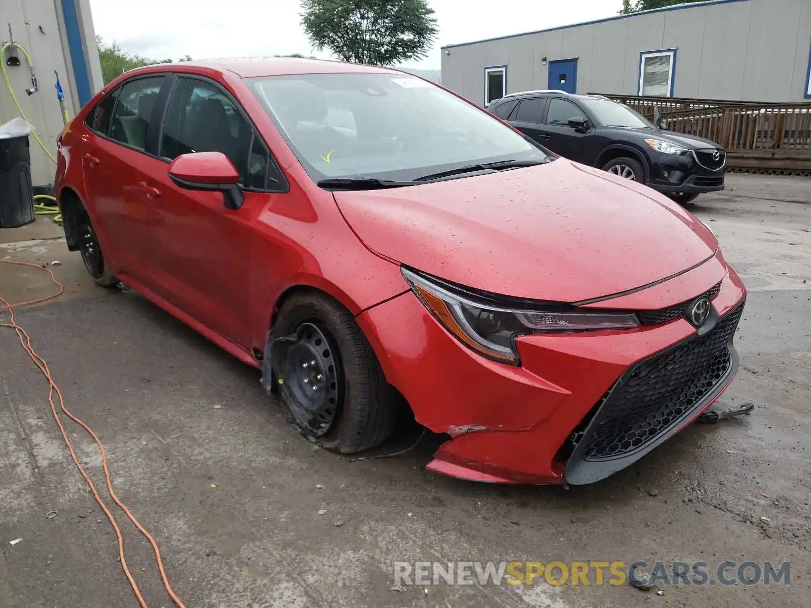 1 Photograph of a damaged car 5YFEPMAE4MP178315 TOYOTA COROLLA 2021