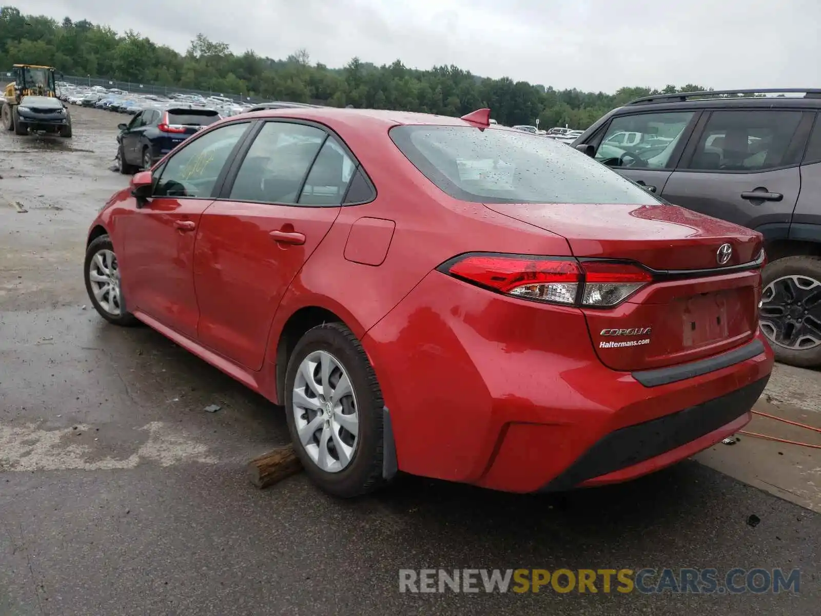 3 Photograph of a damaged car 5YFEPMAE4MP178315 TOYOTA COROLLA 2021