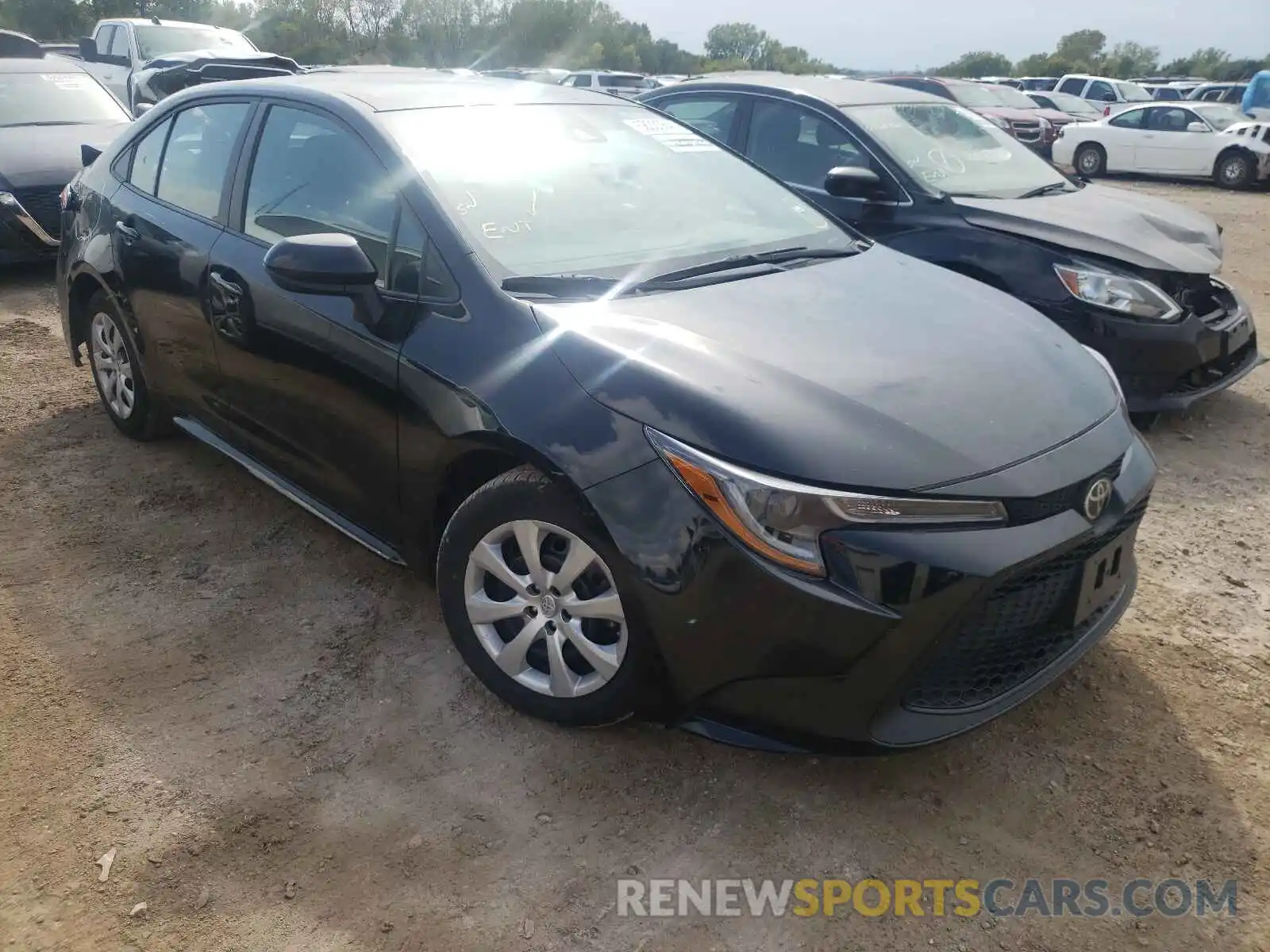 1 Photograph of a damaged car 5YFEPMAE4MP178346 TOYOTA COROLLA 2021