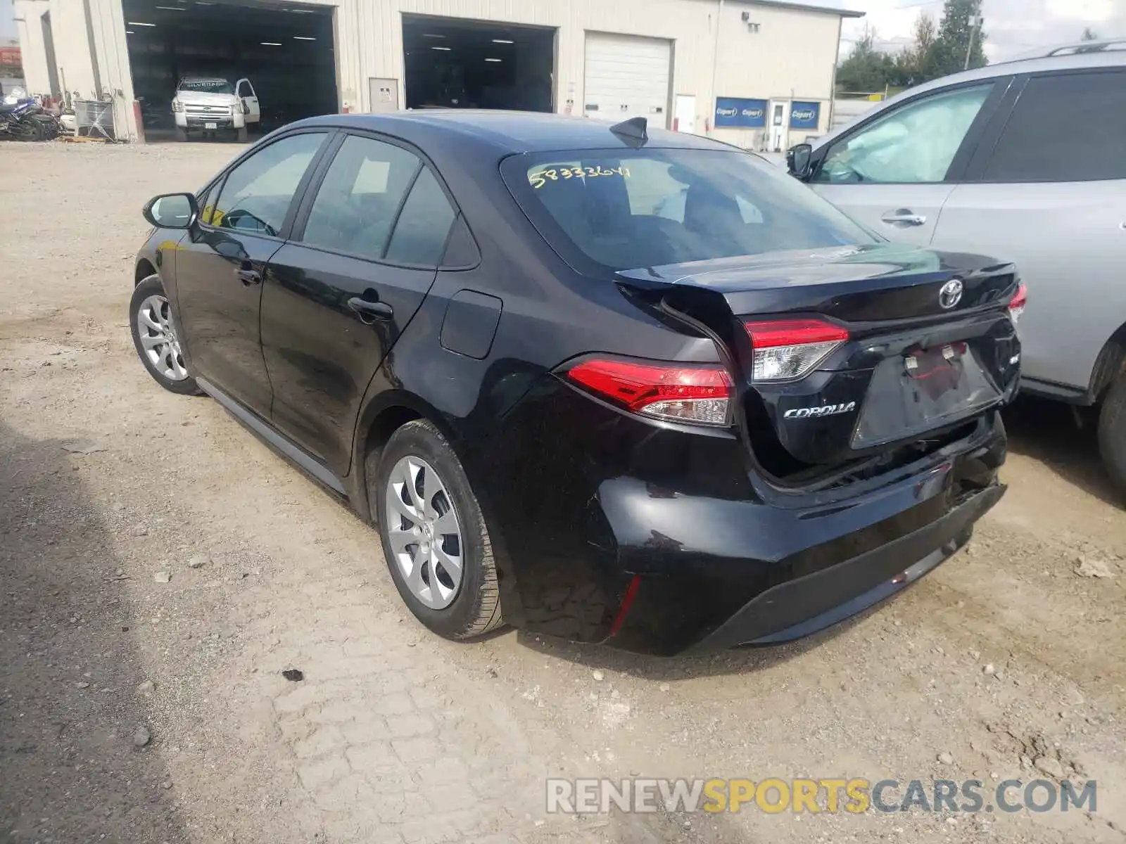 3 Photograph of a damaged car 5YFEPMAE4MP178346 TOYOTA COROLLA 2021