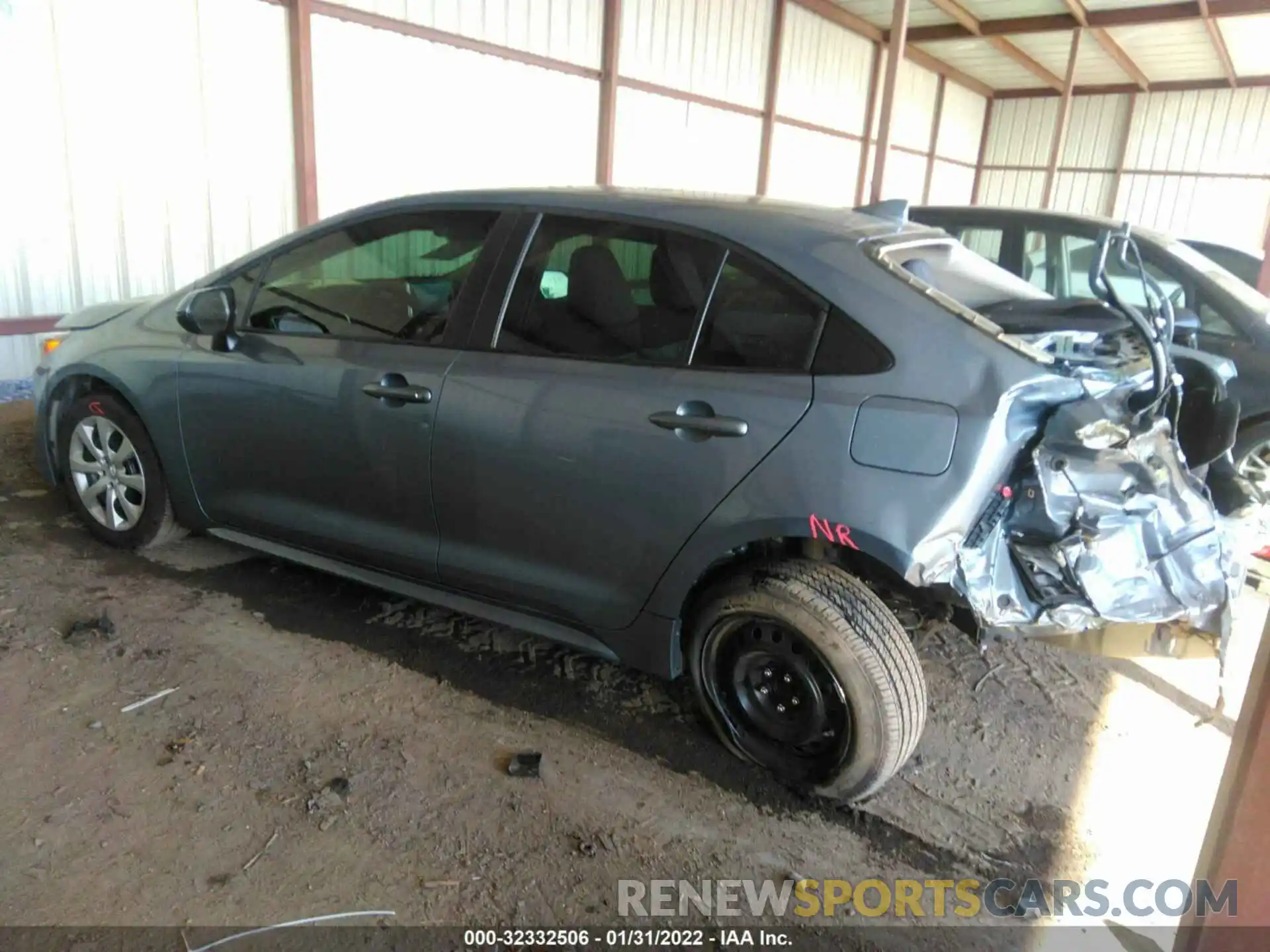 3 Photograph of a damaged car 5YFEPMAE4MP178752 TOYOTA COROLLA 2021